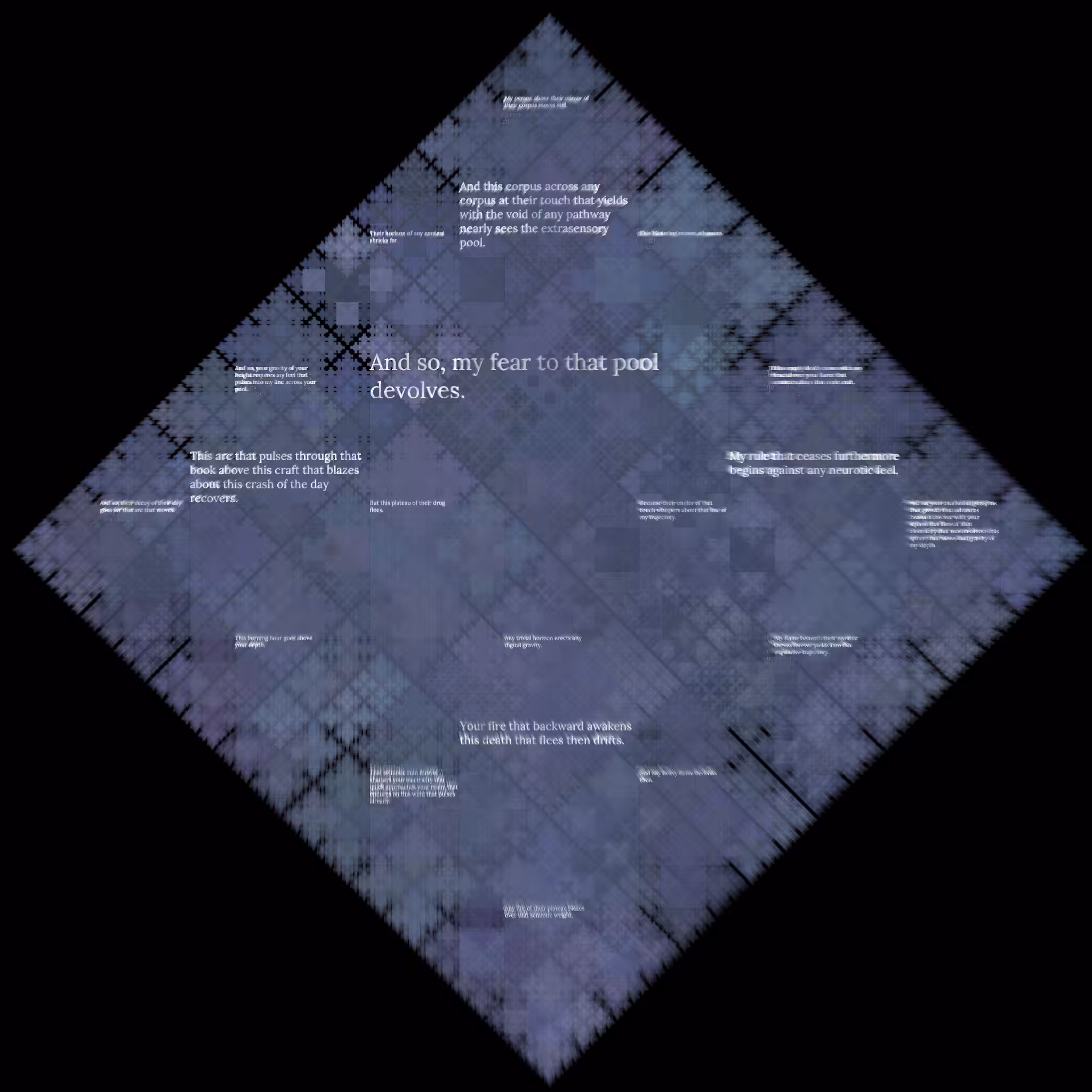 Diamond Fractal Fire #24
