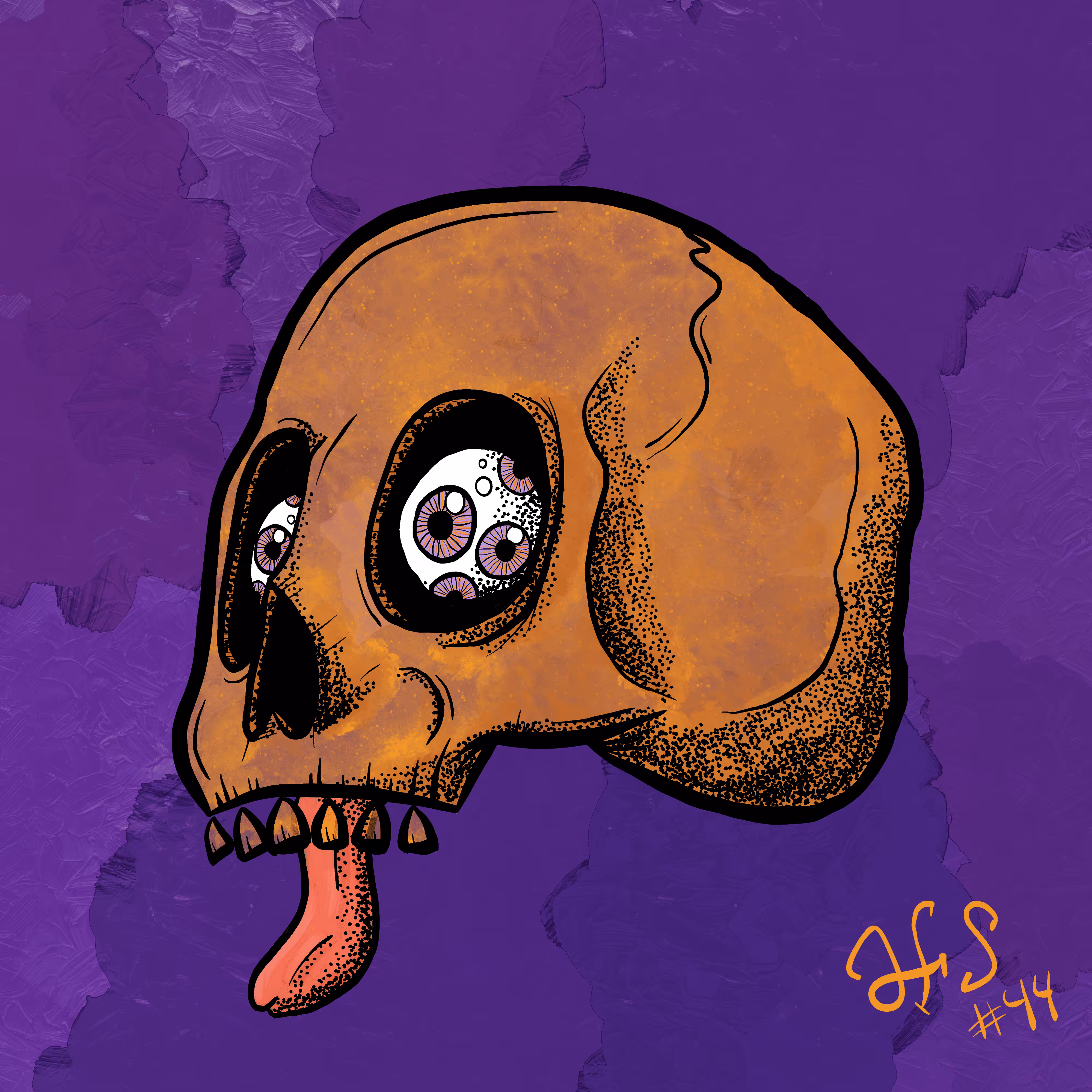 Almost Fancy Skull #44
