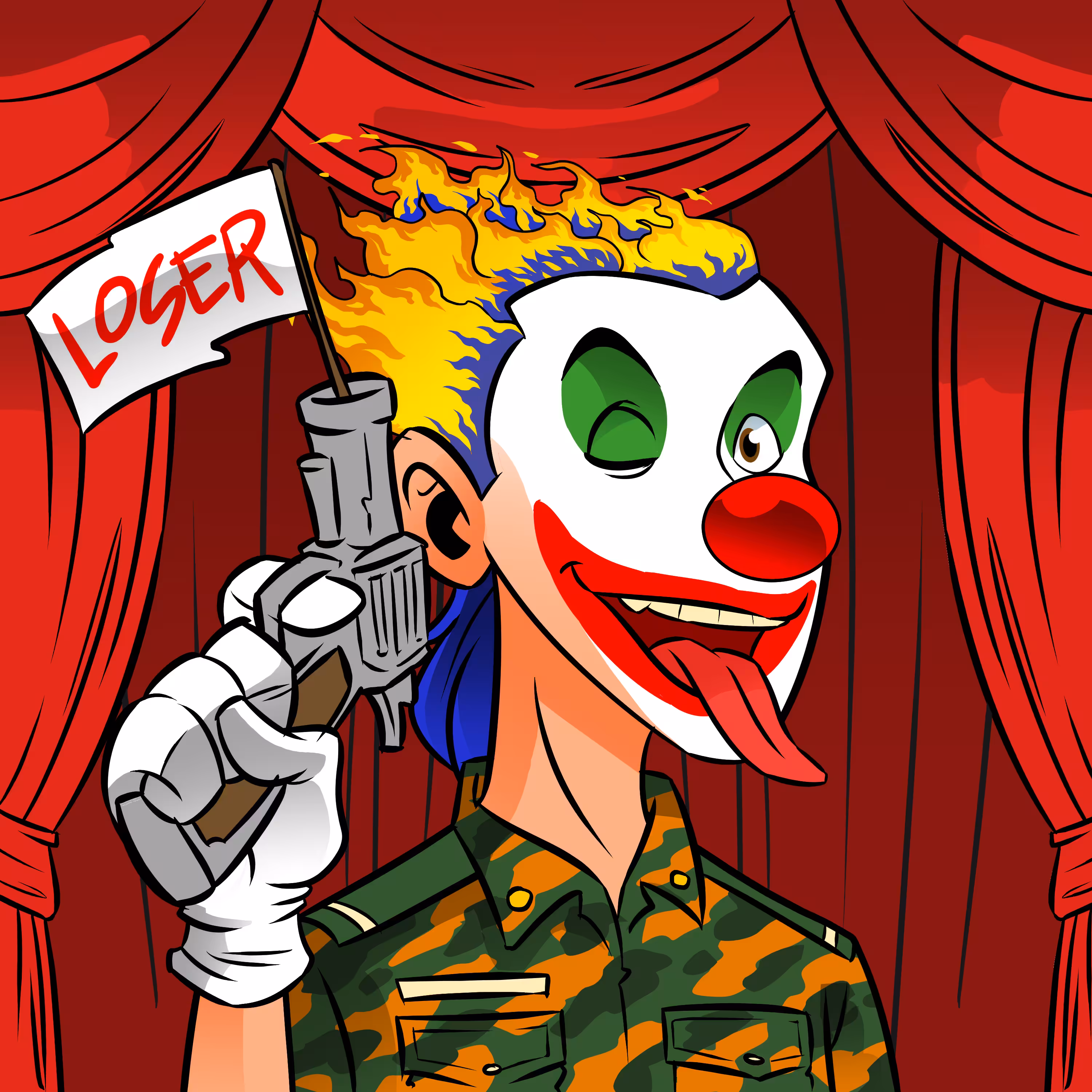 Clumsy Clown #076