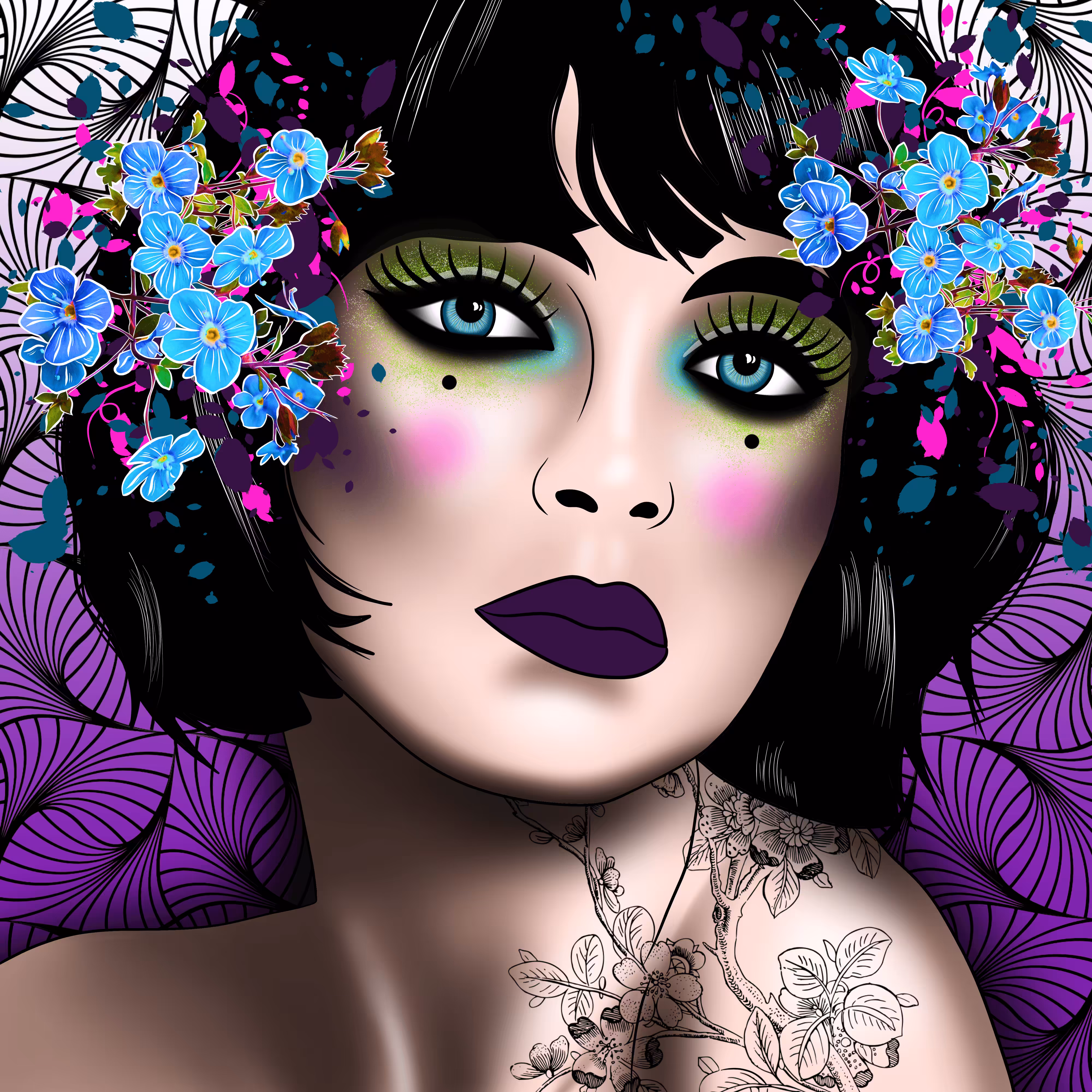 Violet Sapphire 