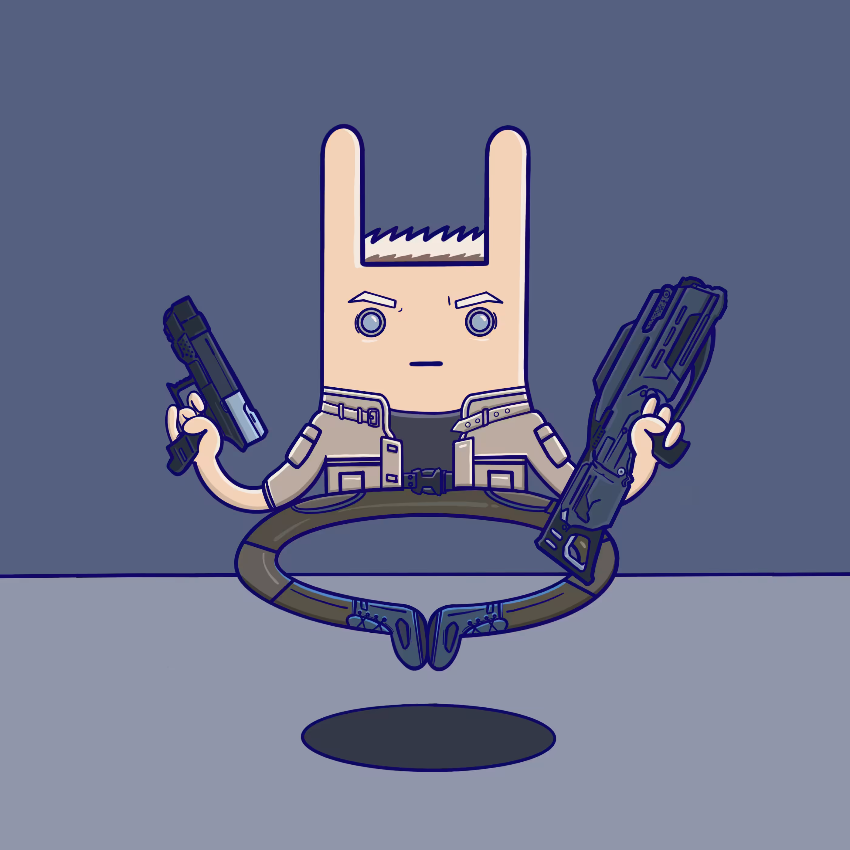 Meditation Rabbit #10