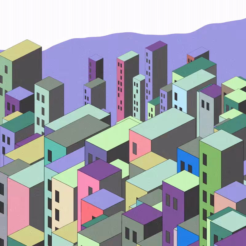 Coloured City #26