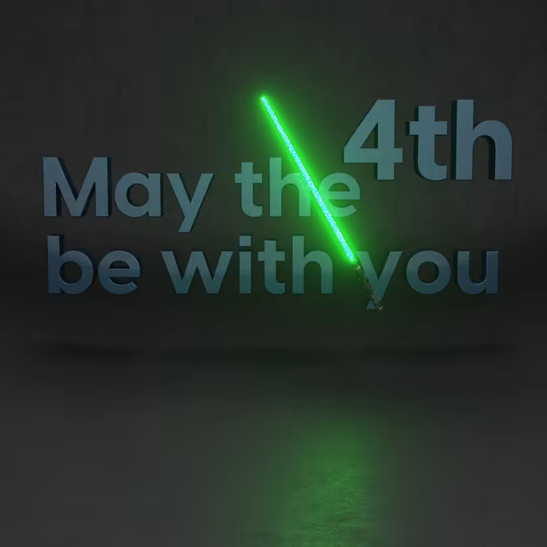 may the 4th be with you