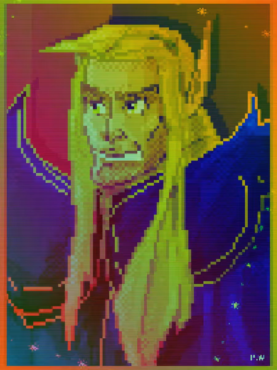 Elf Wizard - 2017 Curio Card Concept #24/1000