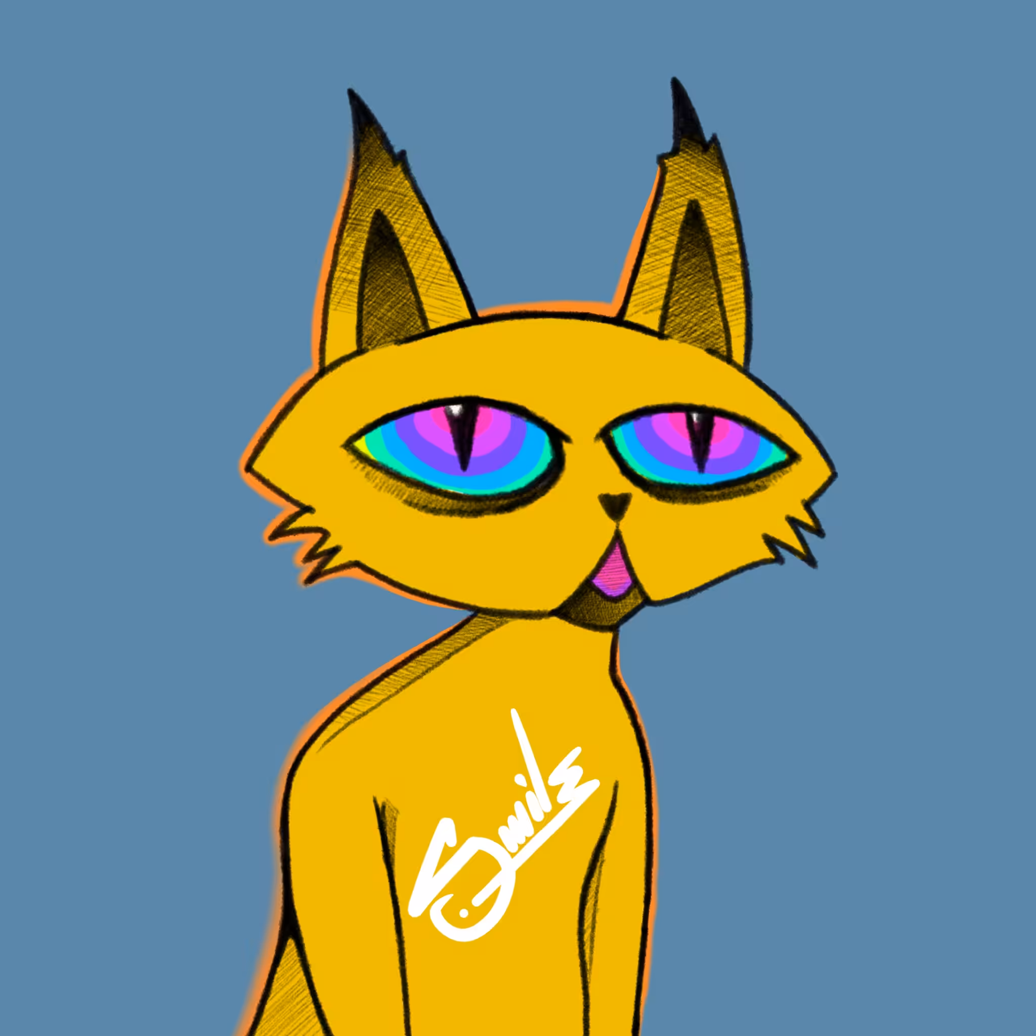Dizzy Cat #207