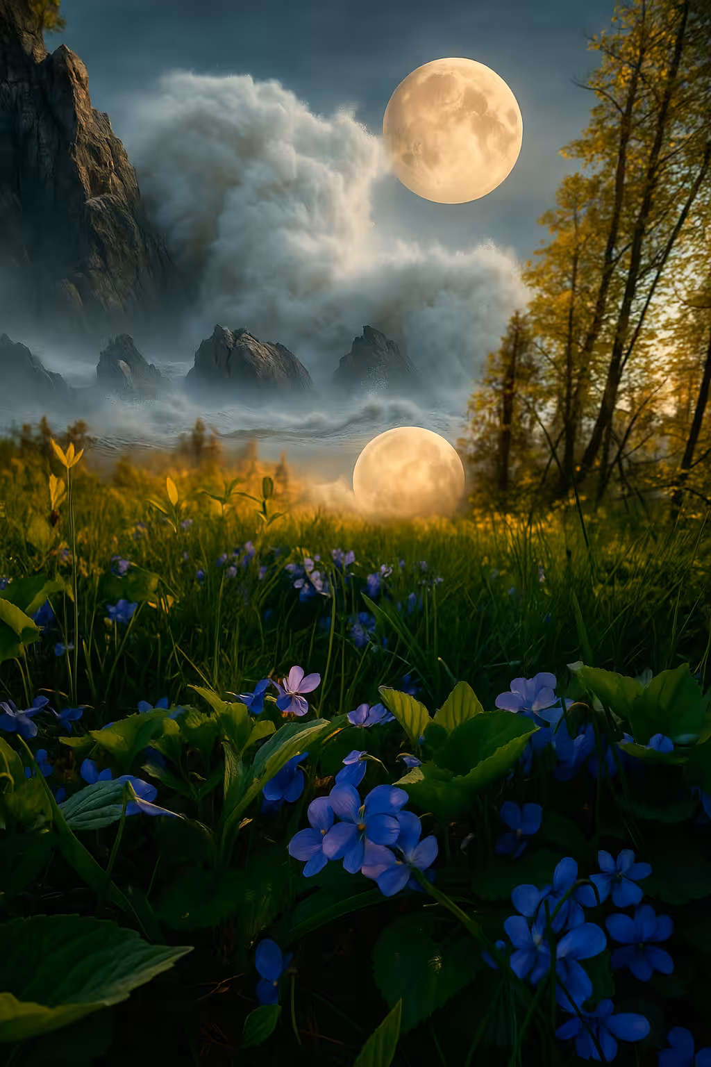 Dreams Beneath Two Moons