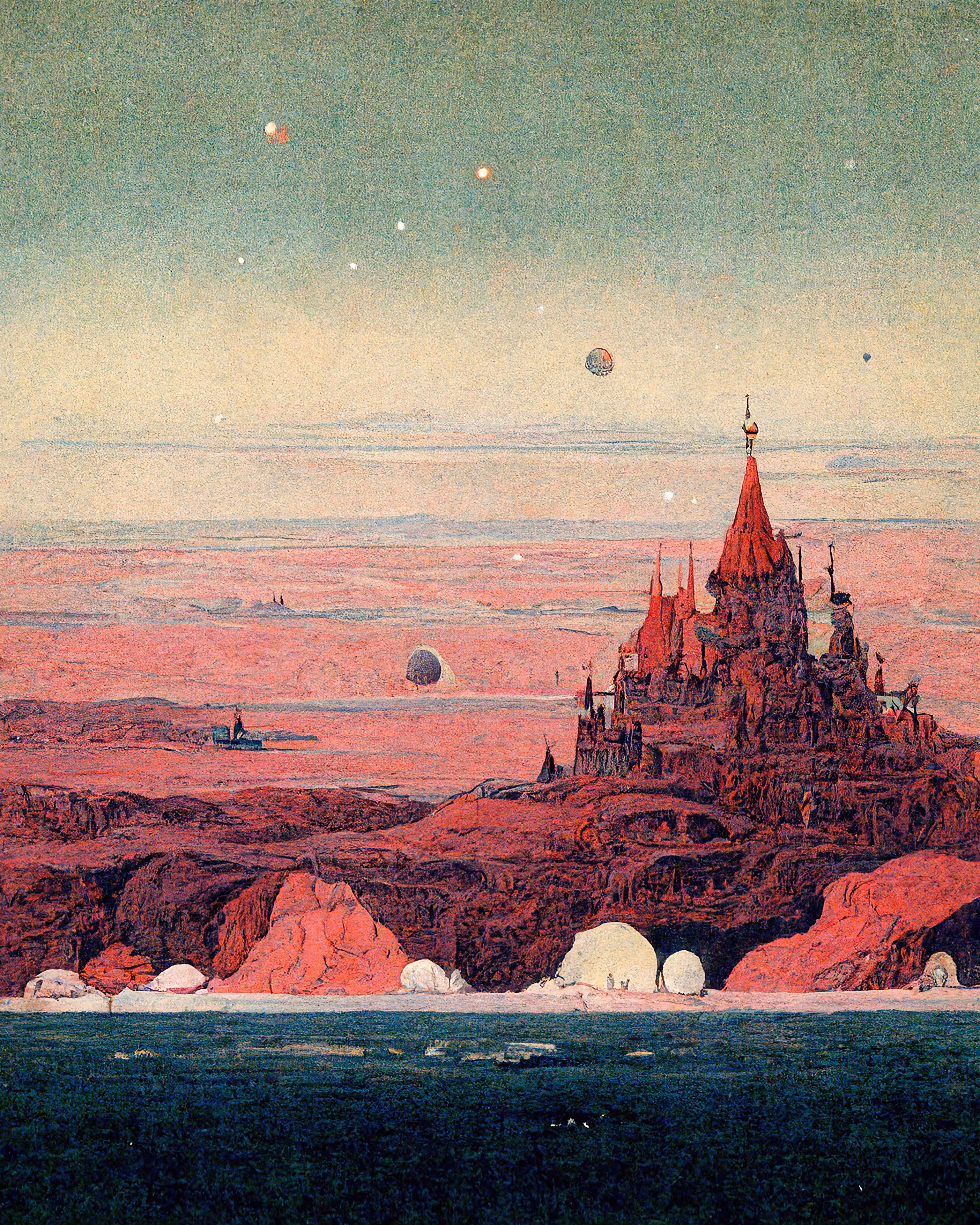 I wonder what it's like in that far away place.
