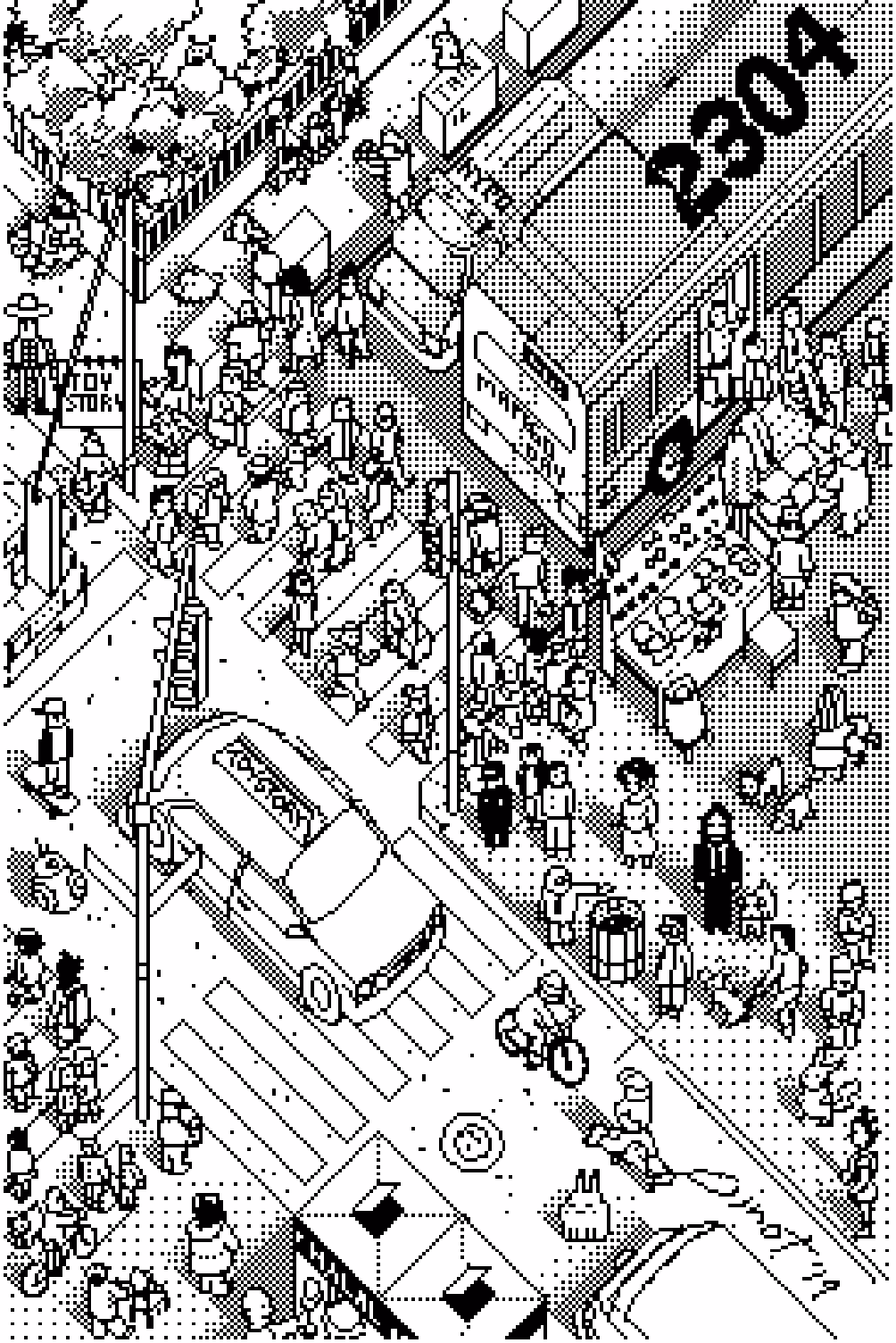 Newton Art: Corner of Union Square