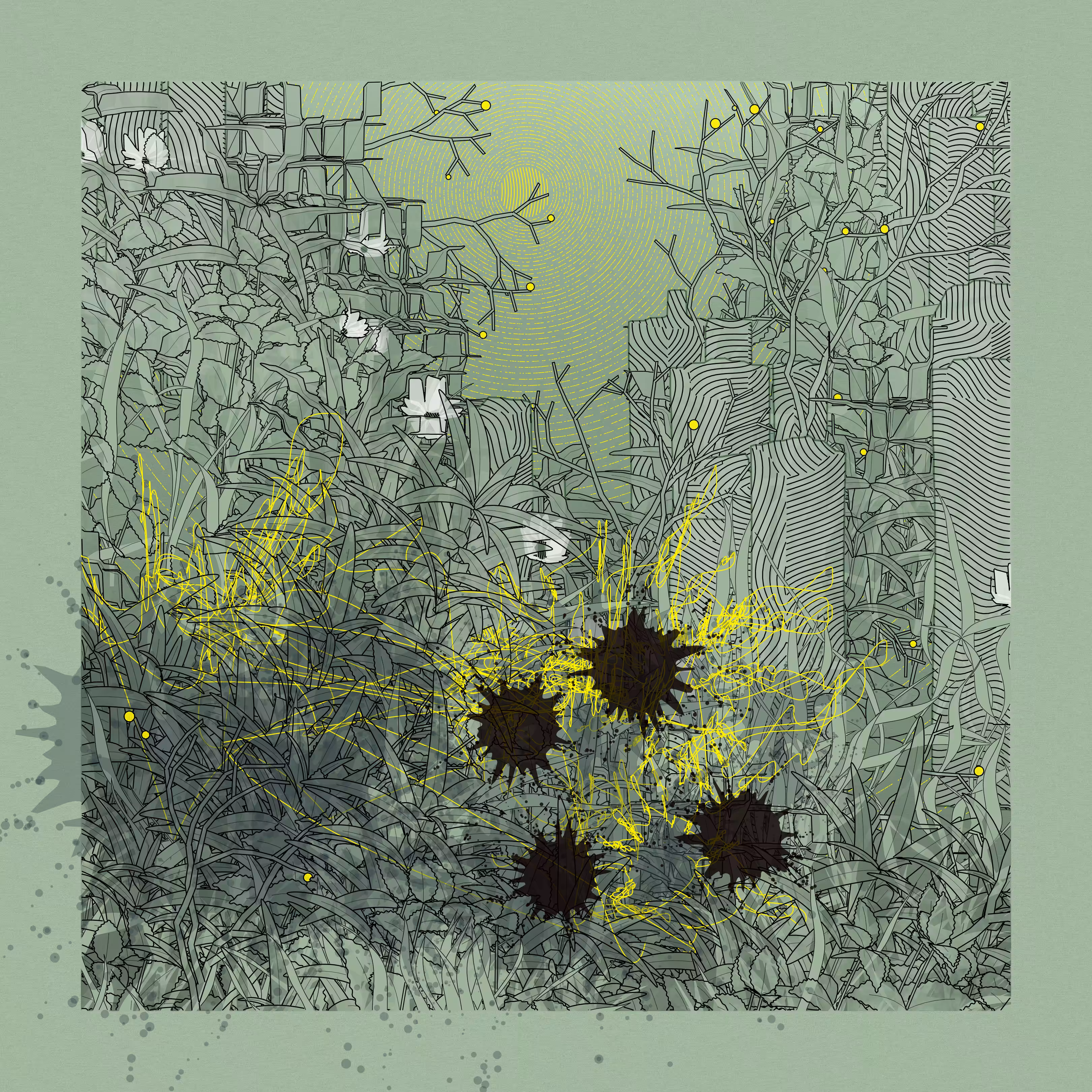 Landscape with Carbon Capture #3217