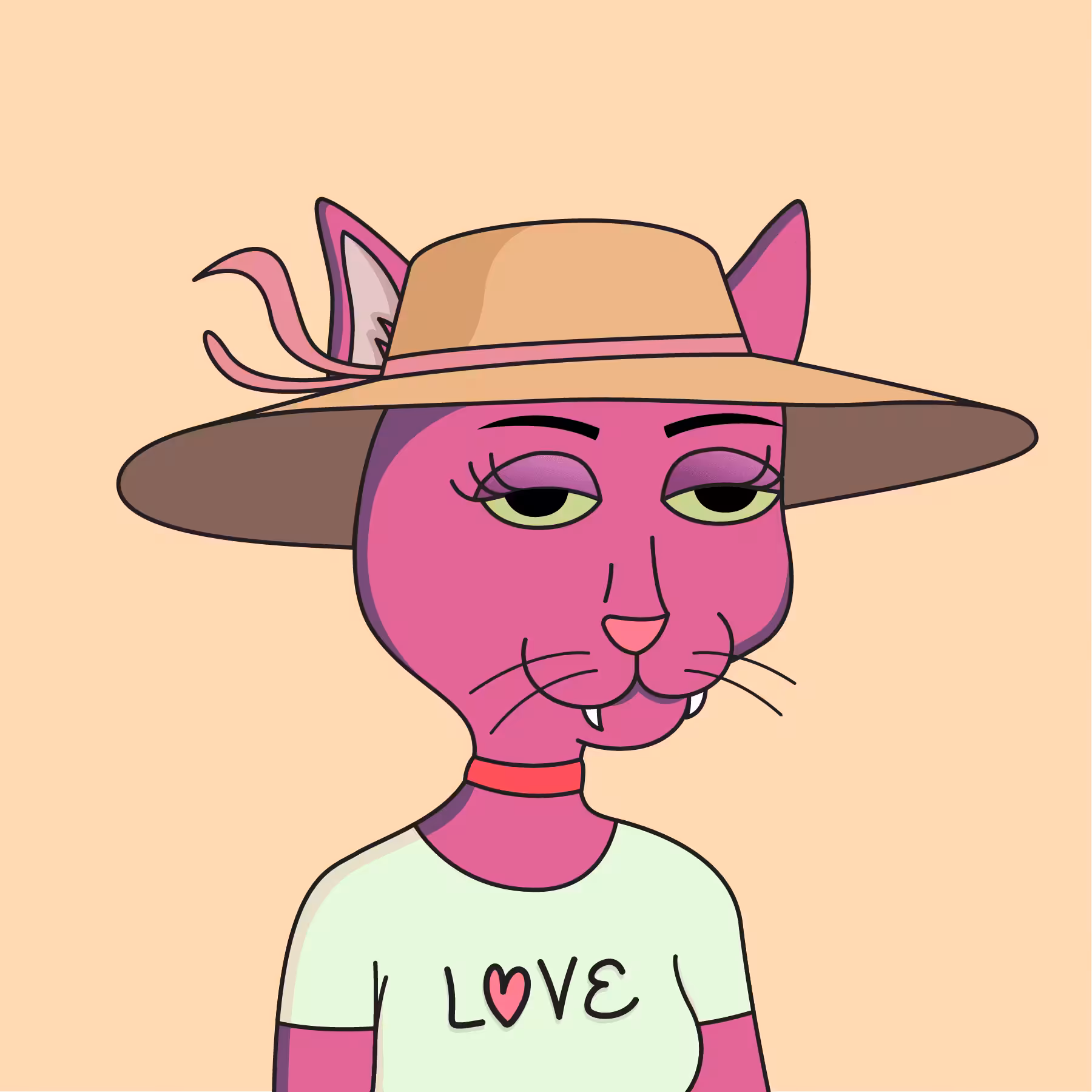 Girl Cats Club: Girl Cat #4