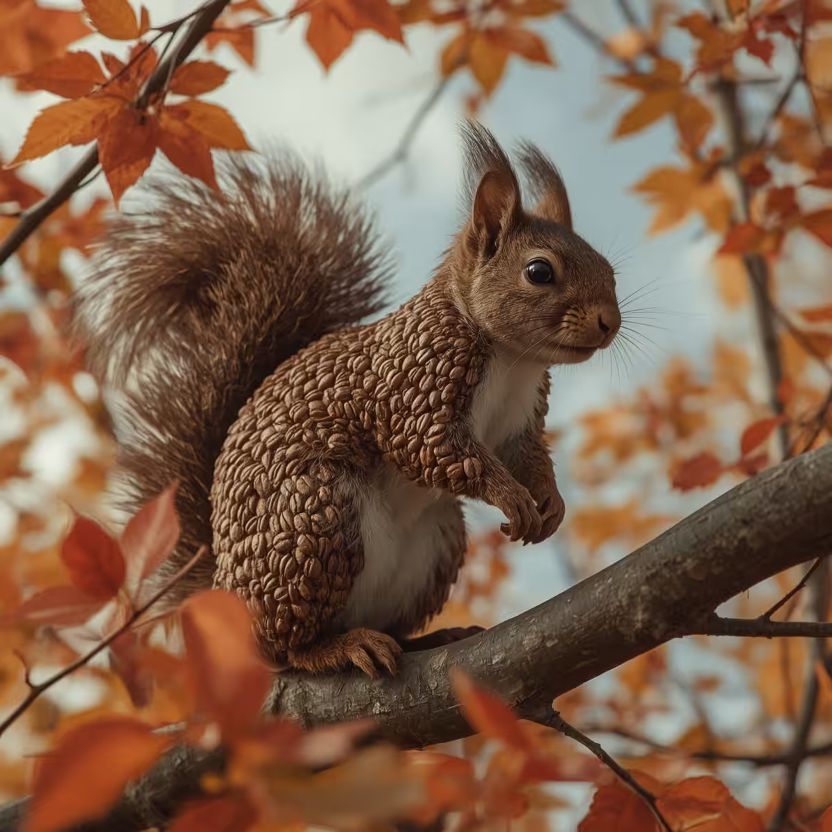 Coffee Squirrel 001