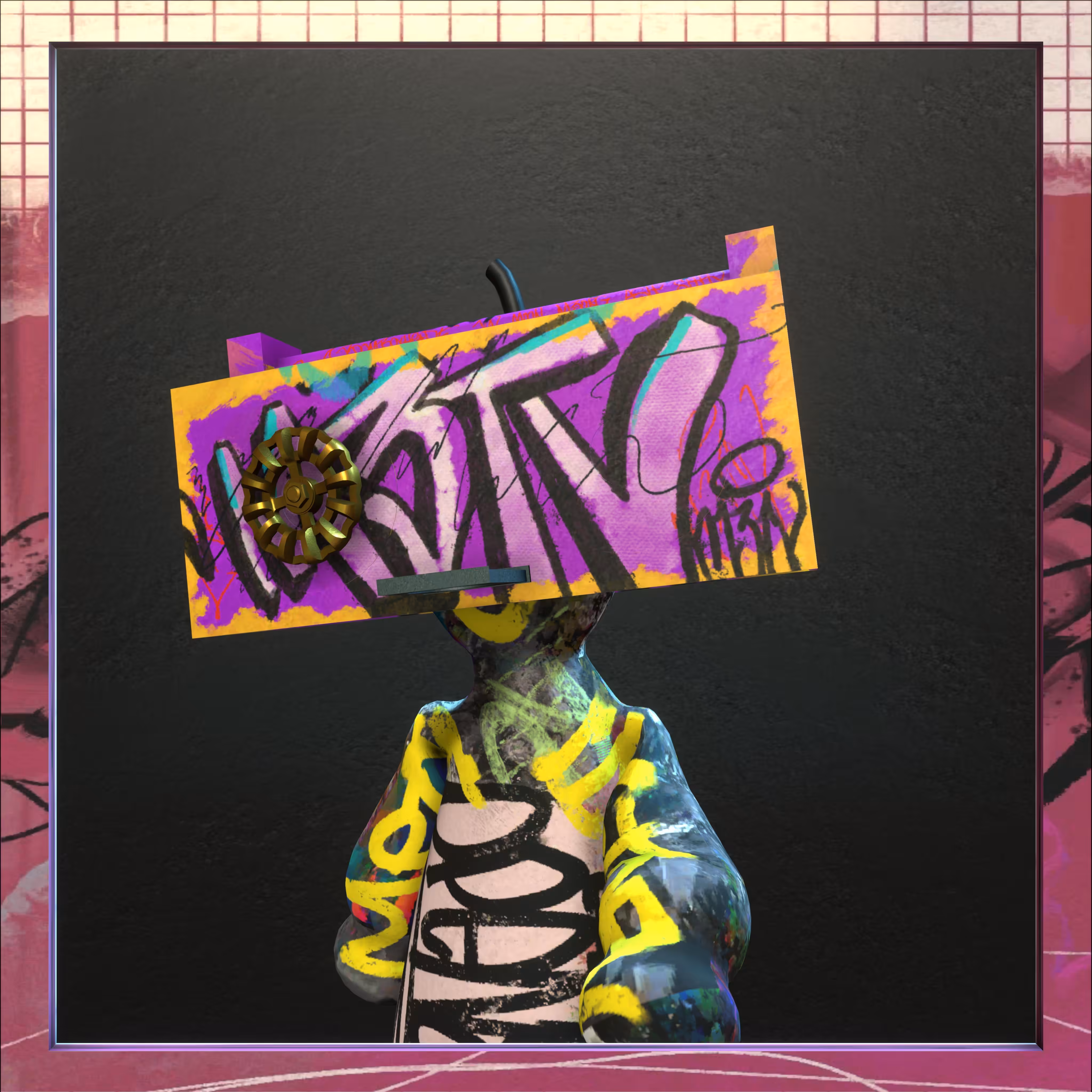 Boomboxhead #386