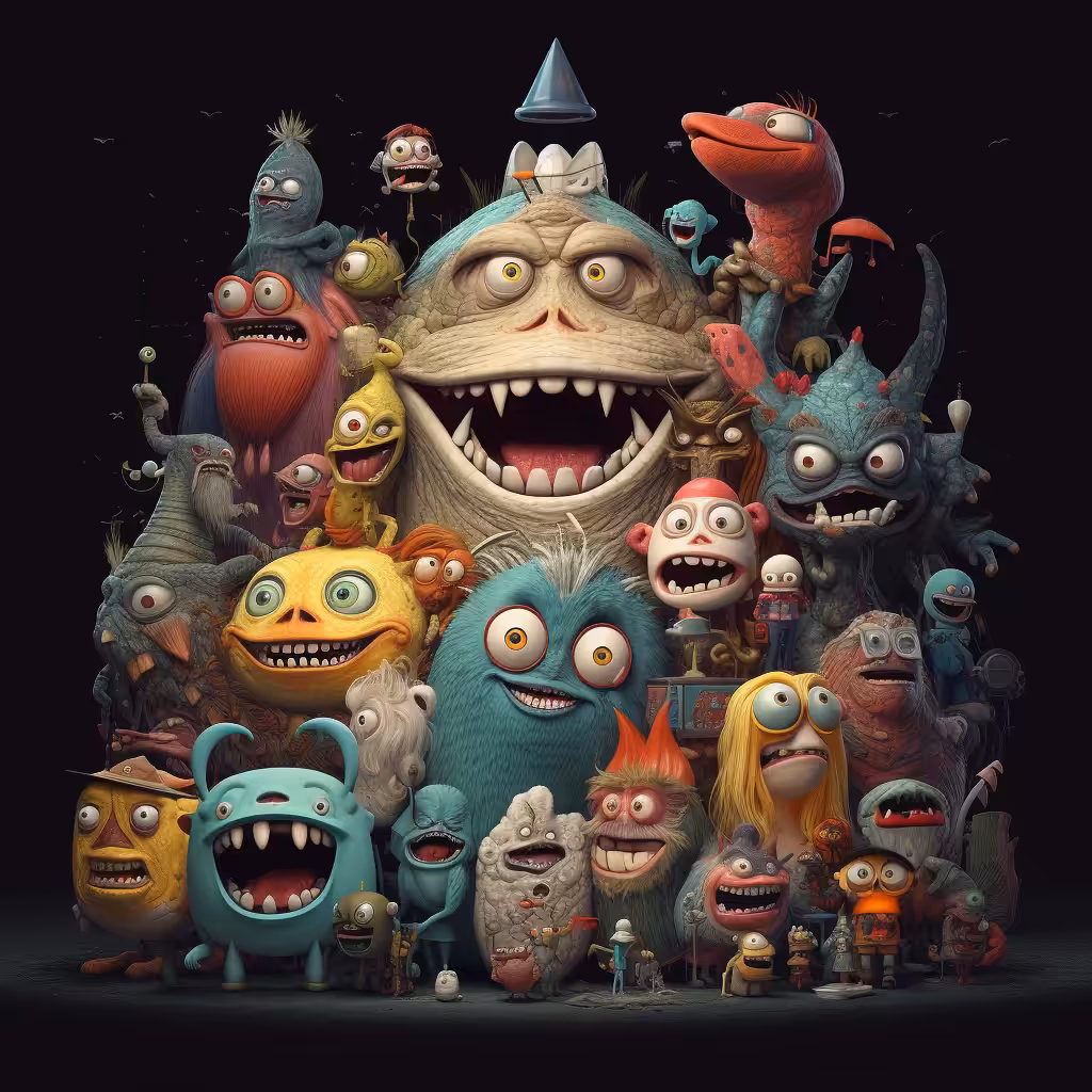 #20 Weirdos Family Portraits
