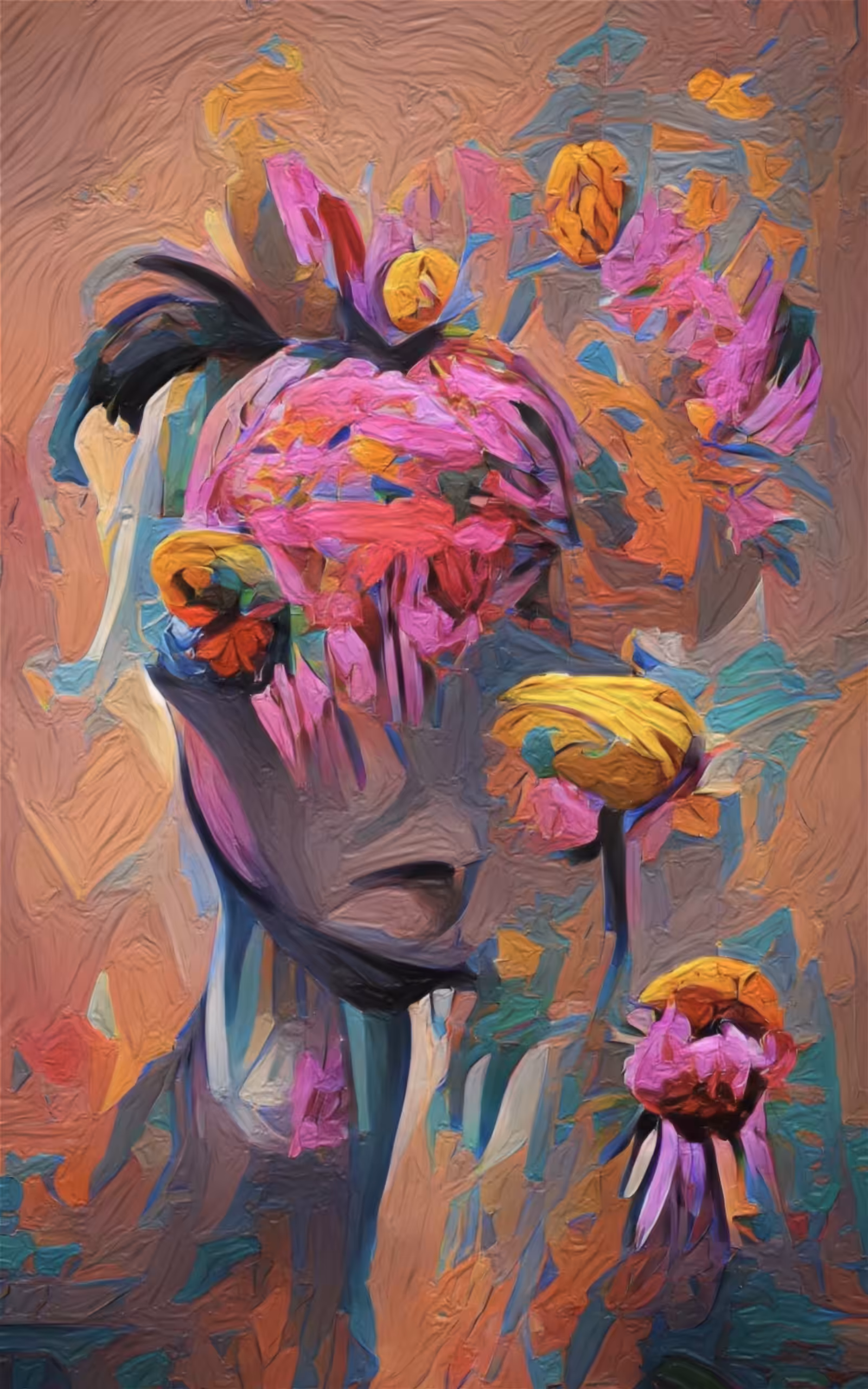 Flowers and People #9