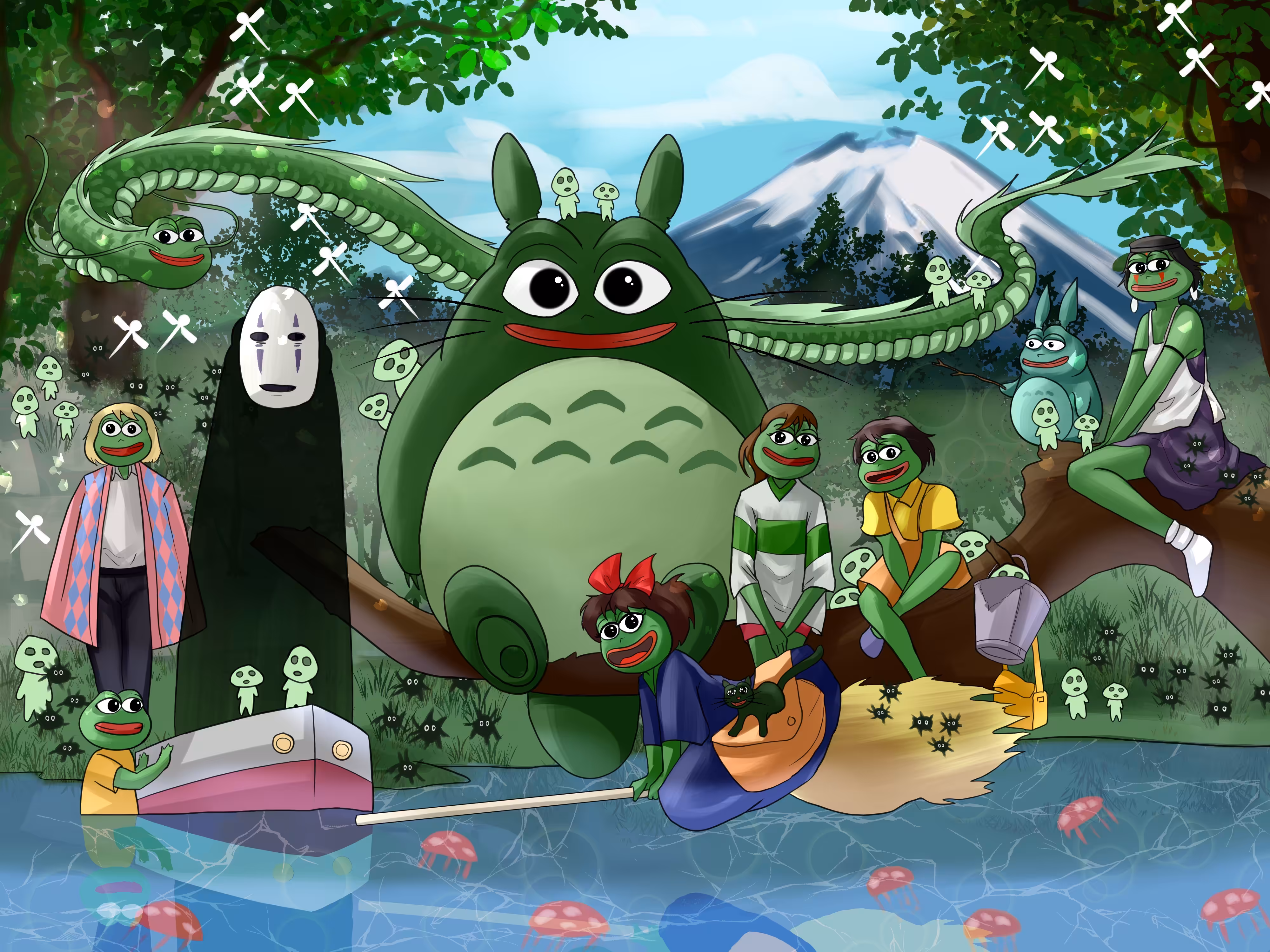 Pepe Spirited Away