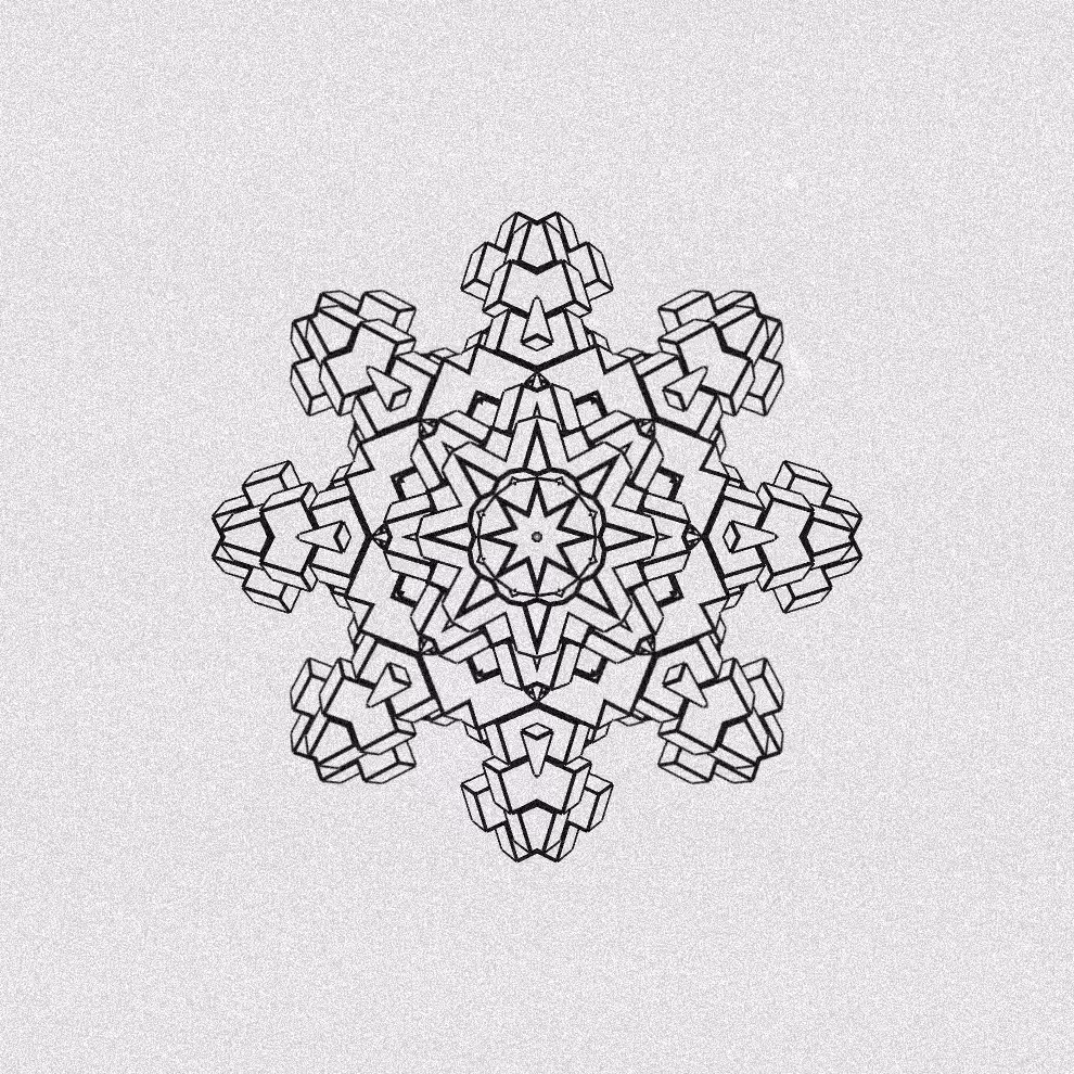 Monochrome Kaleido #199