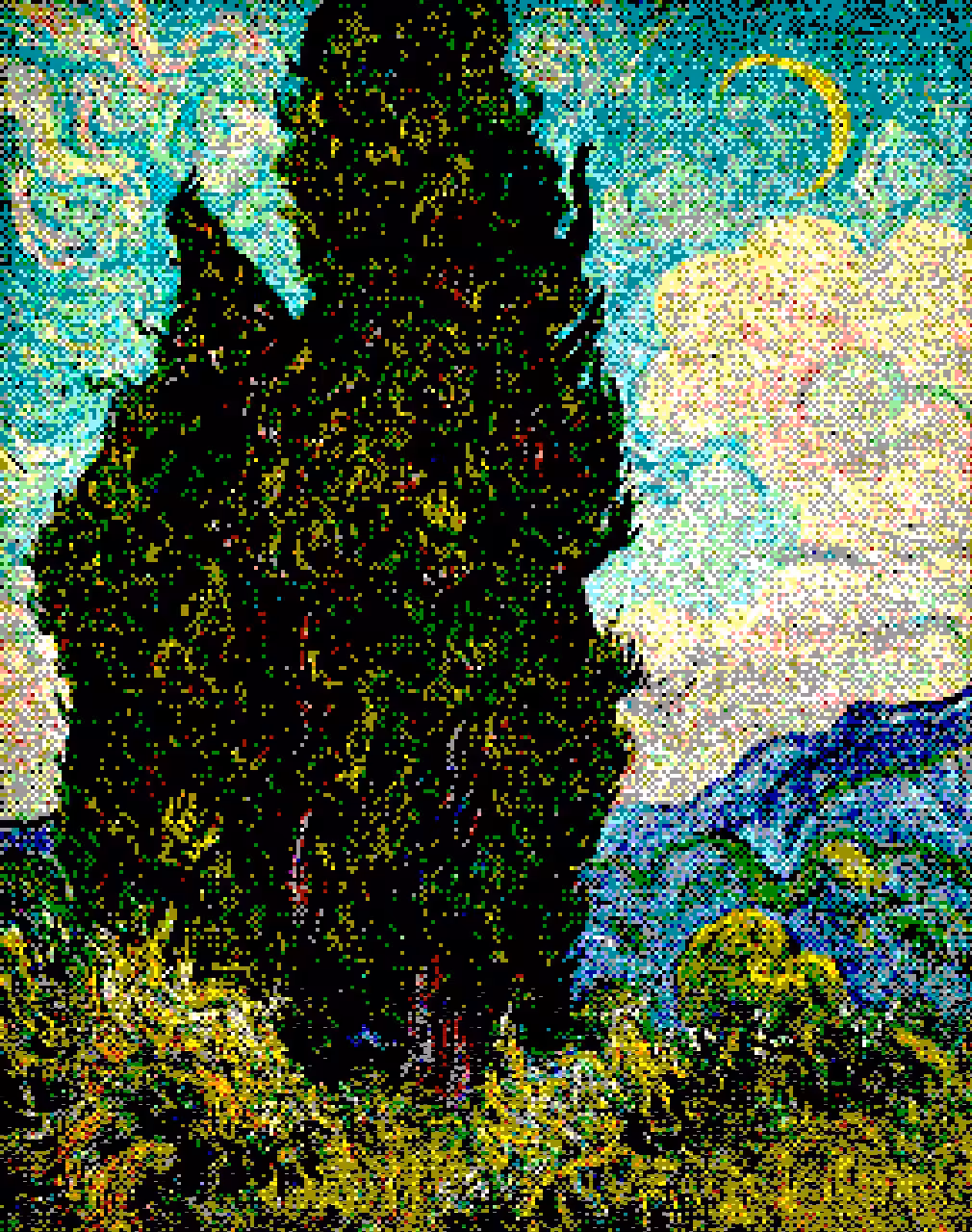 QUINTESSENCE #49 - Vincent van Gogh, Cypresses