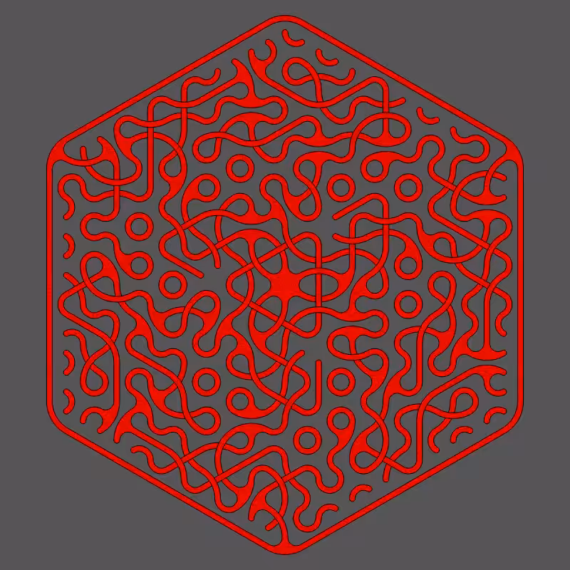 Threefold Symmetry - Dark Variations #393
