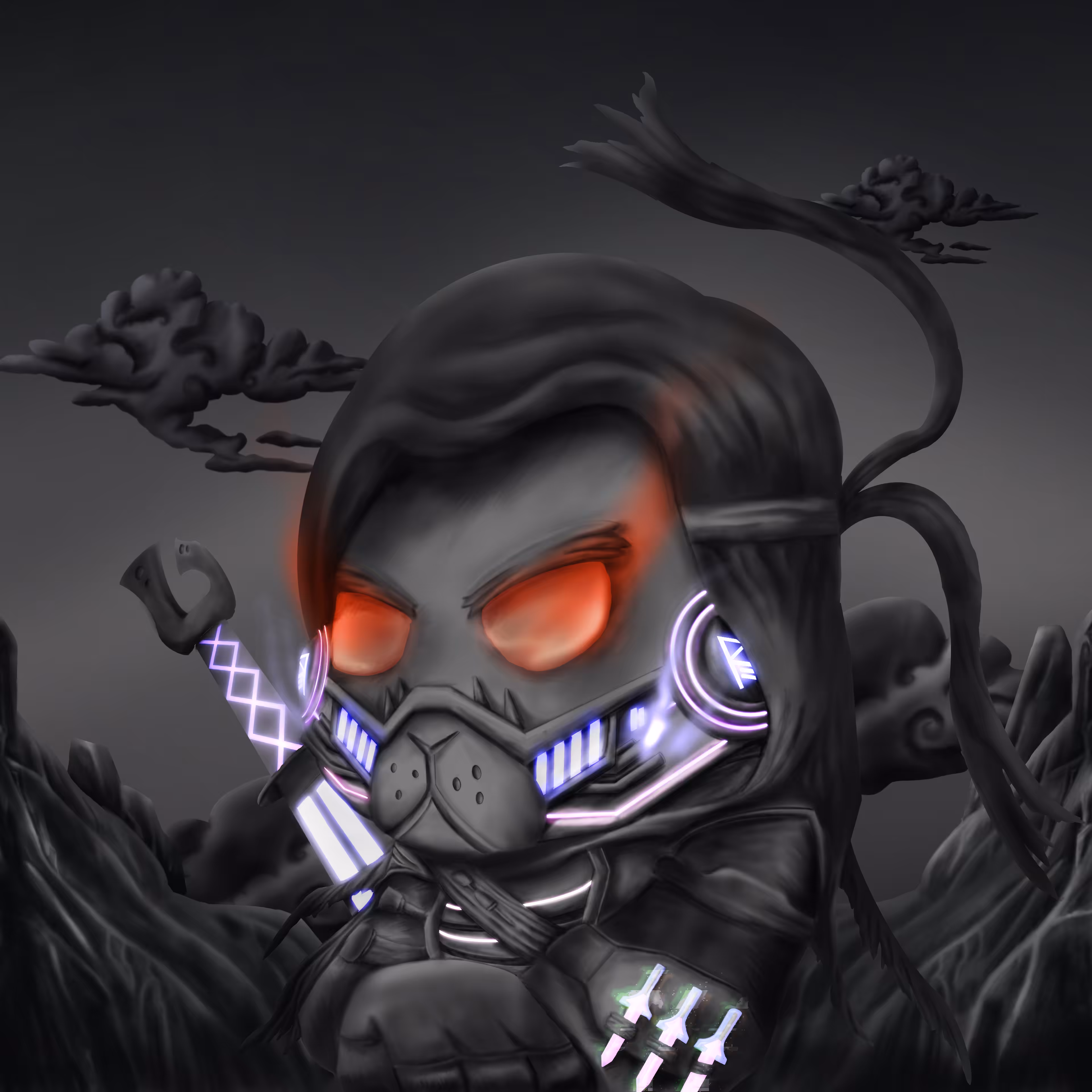 The Black Evo from Darkness of the Assassins