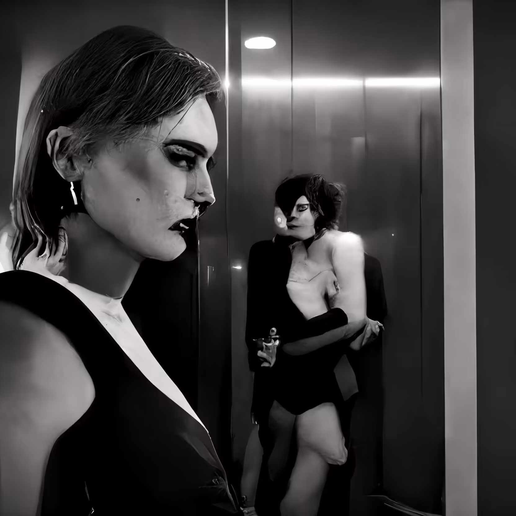 03F // Retro Verseau by Helmut Newton, Outlier Attempt