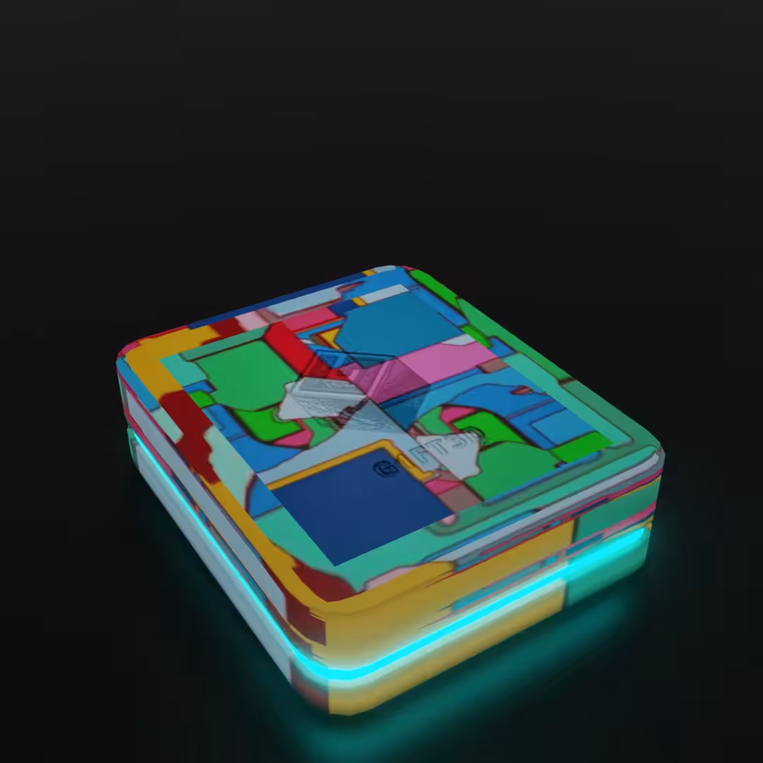 Ryan Seslow, Glitch Coin, with container