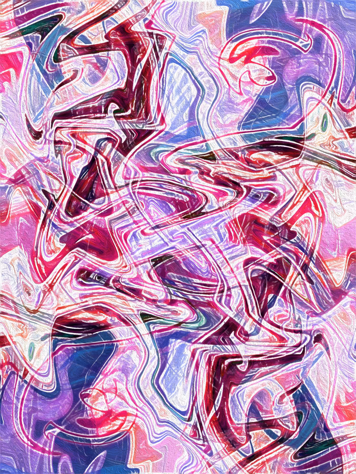 furoxotica ABSTRACT ART: Self Portrait, January 10, 2022