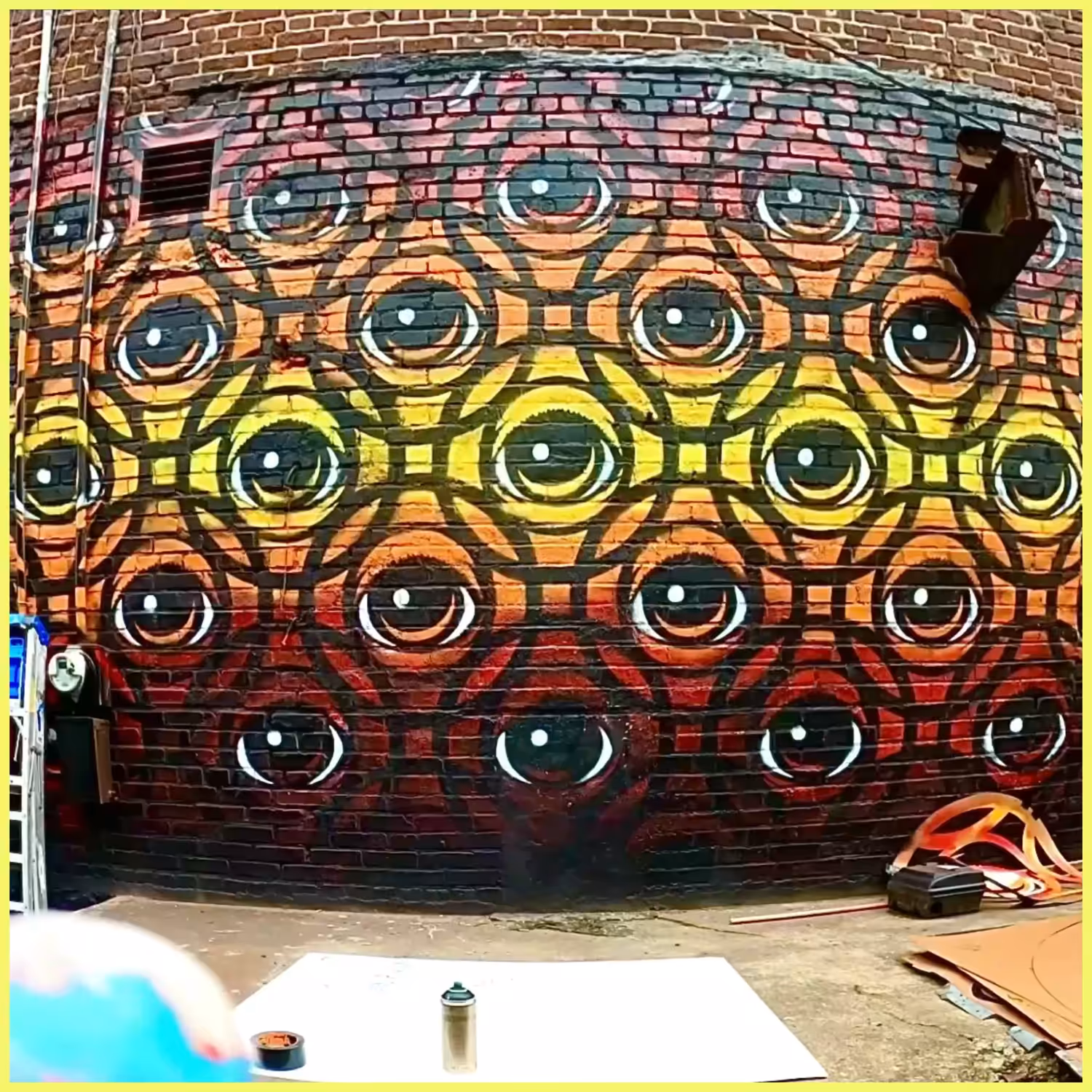 EYEZ HAND COORDINATION INFITNITE MURAL