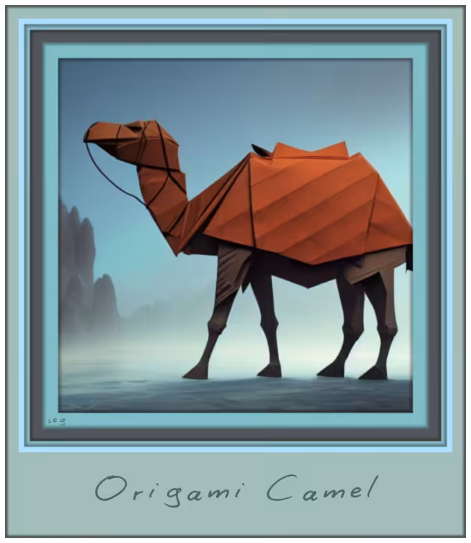 ORIGAMI CAMEL