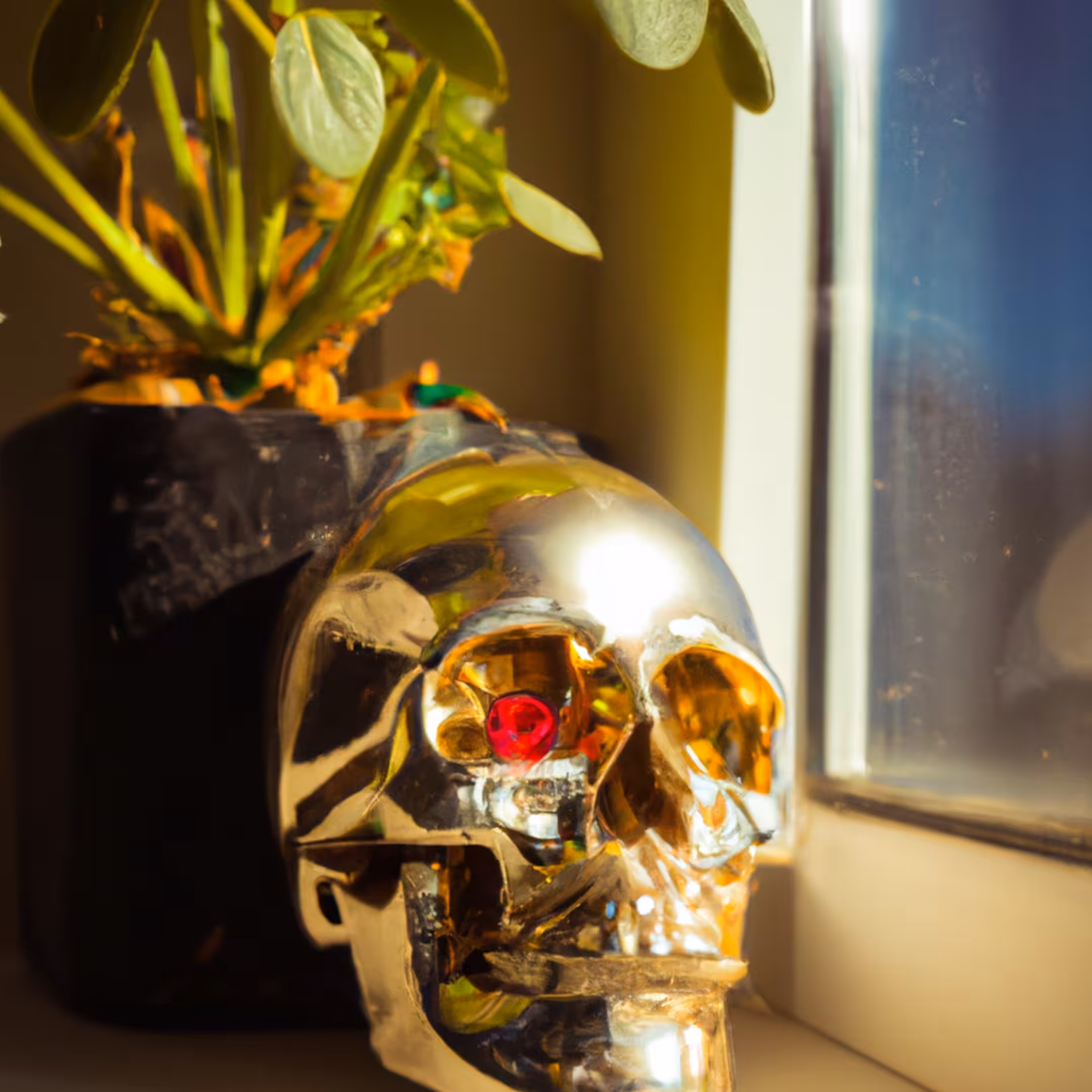 -: A Skull at the Window #10