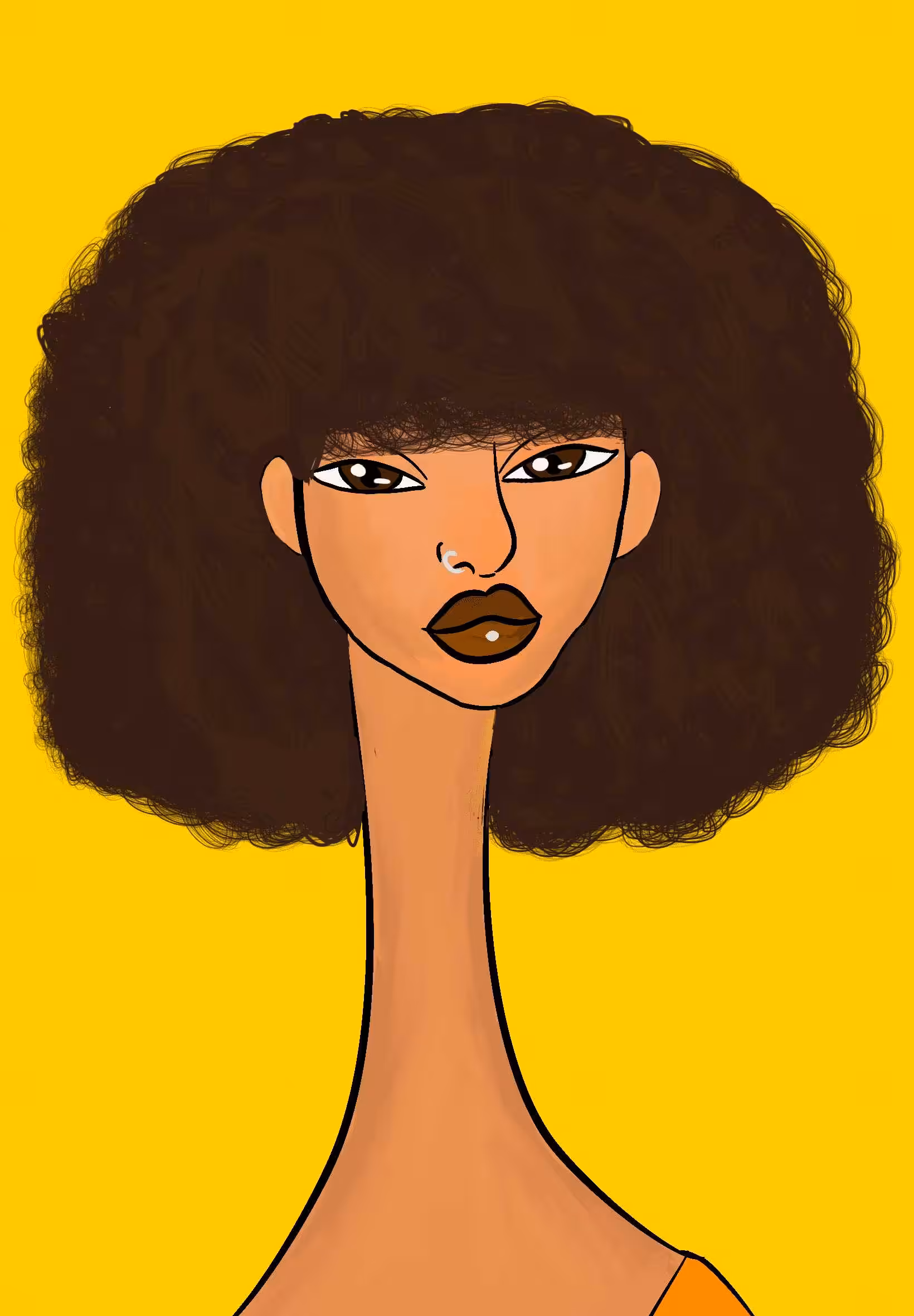 Long Neckie Ladies: Long Neckie Lady #1598
