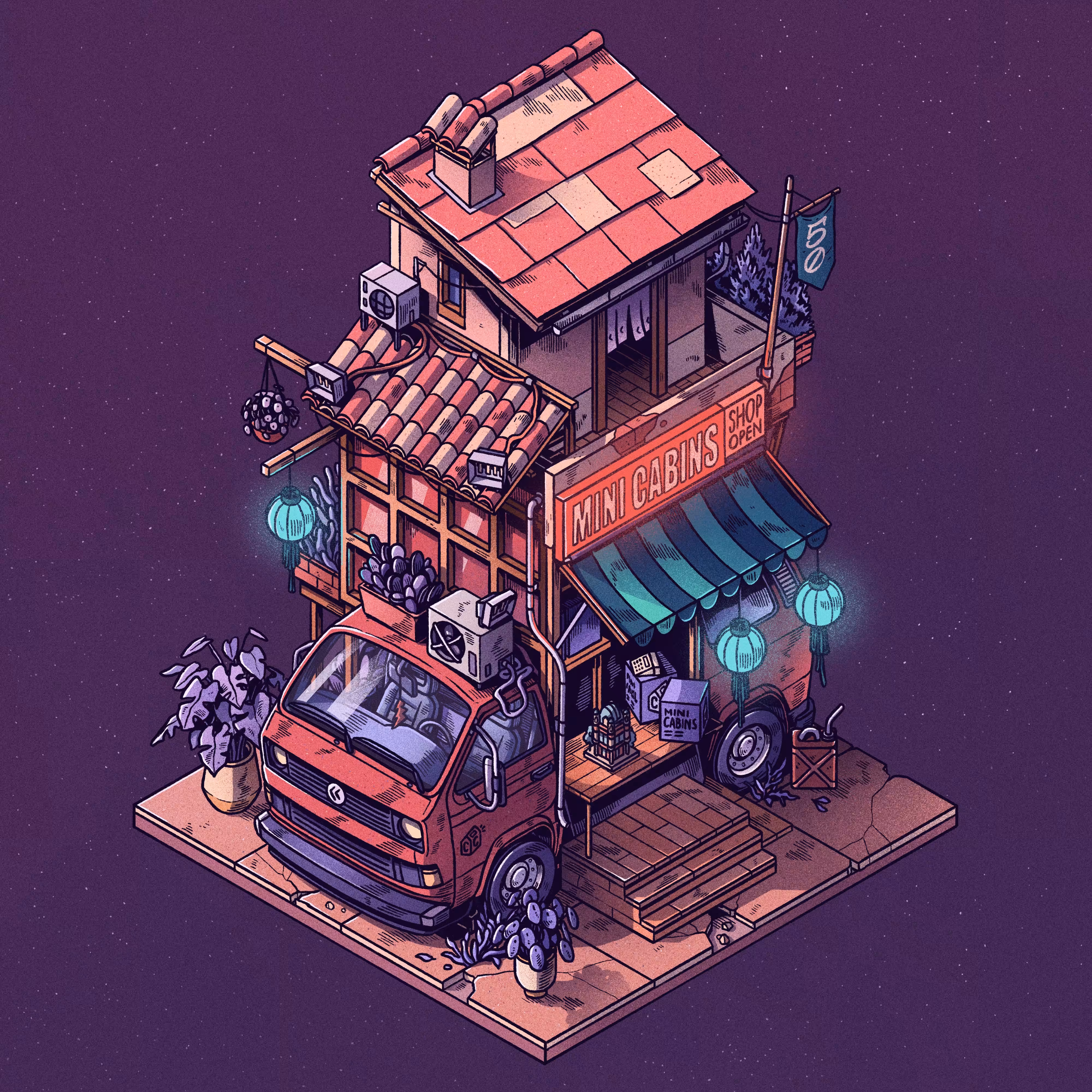 Curious Cabins #50: Caravan #420
