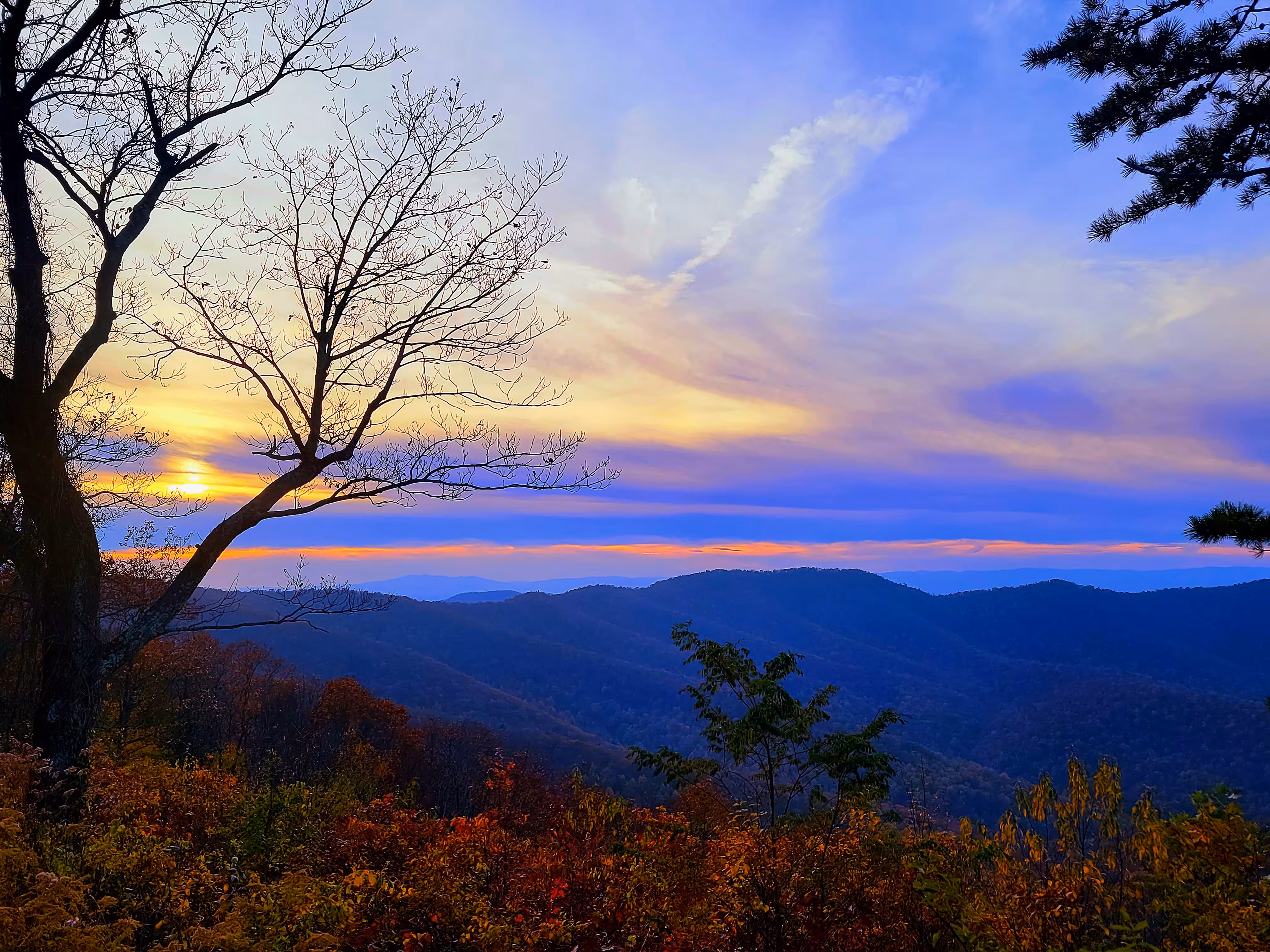 Sunset in the Shenandoah