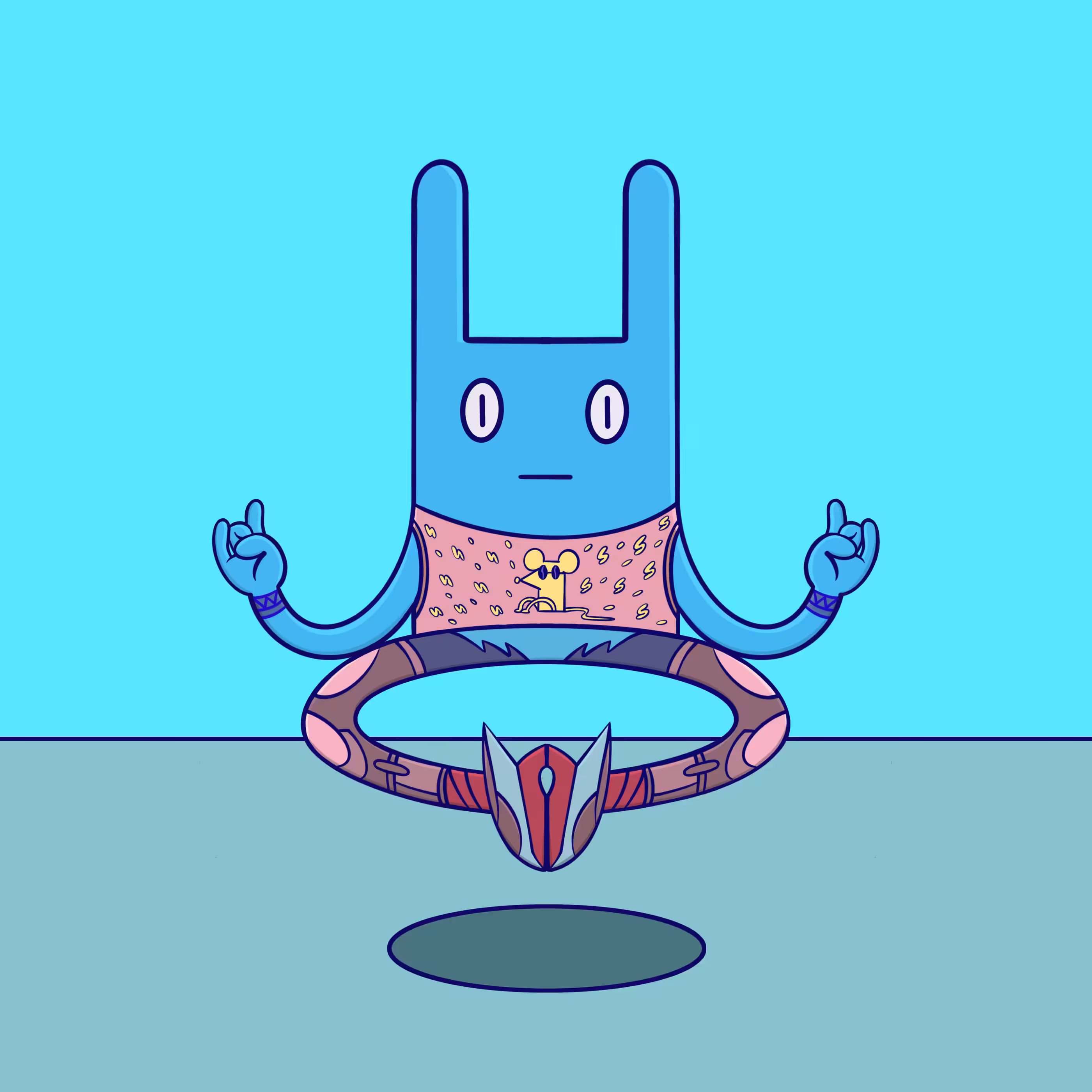Meditation Rabbit #88