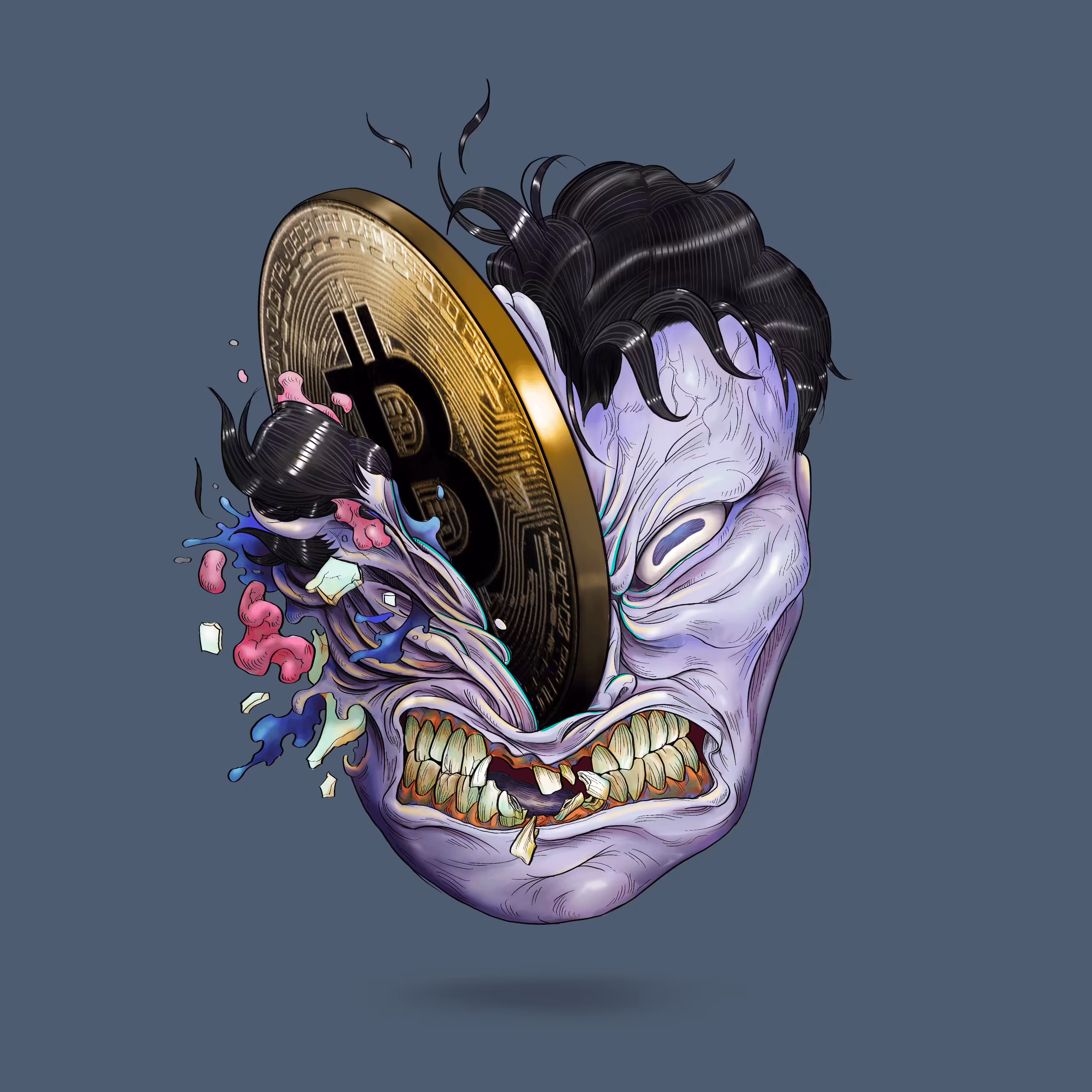 BTC chops your head ! 