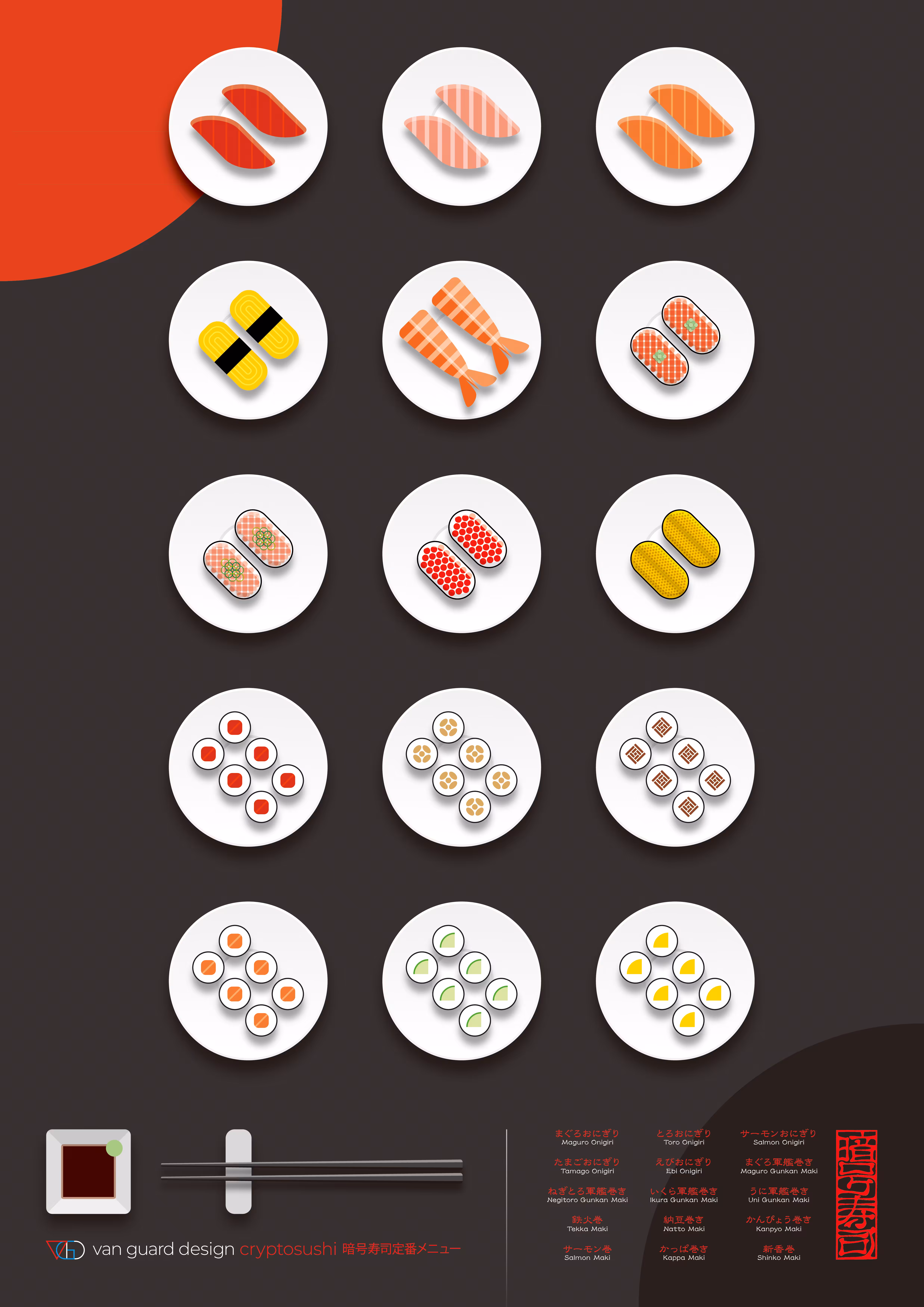 van deliciouz cryptosushi poster #01