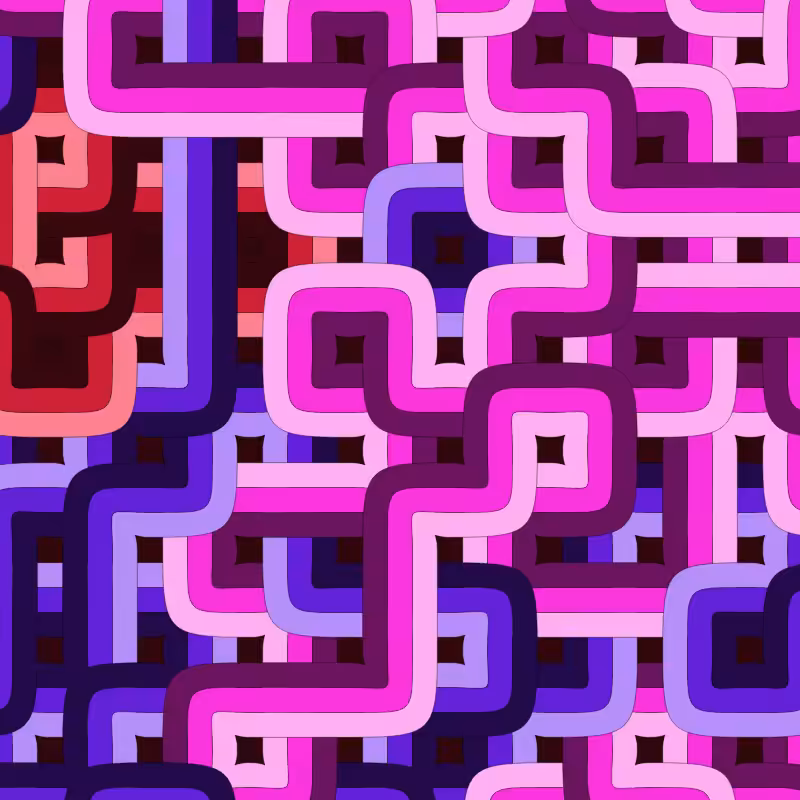 Bézier Truchet #47