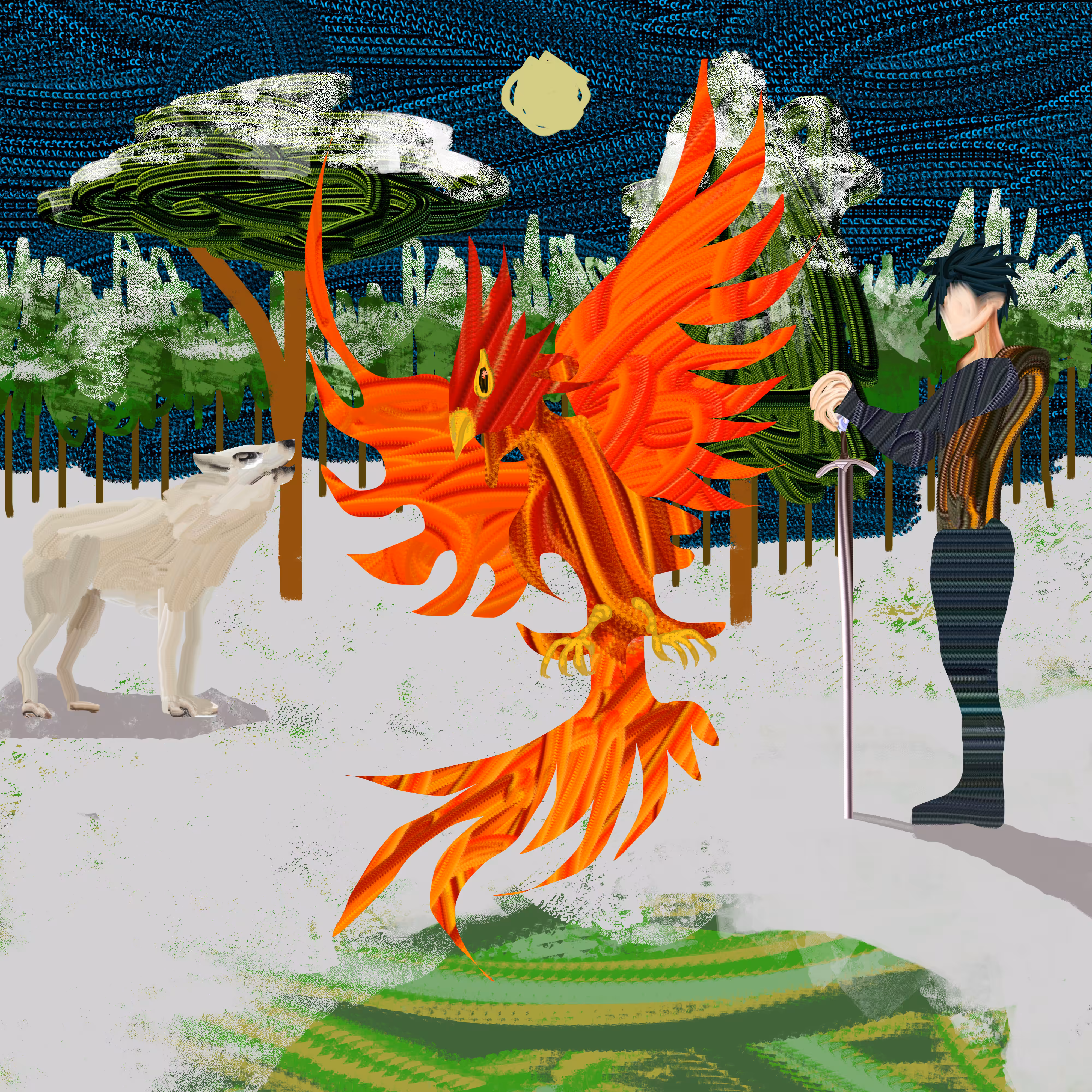 The Phoenix, the Wolf and the Watchman