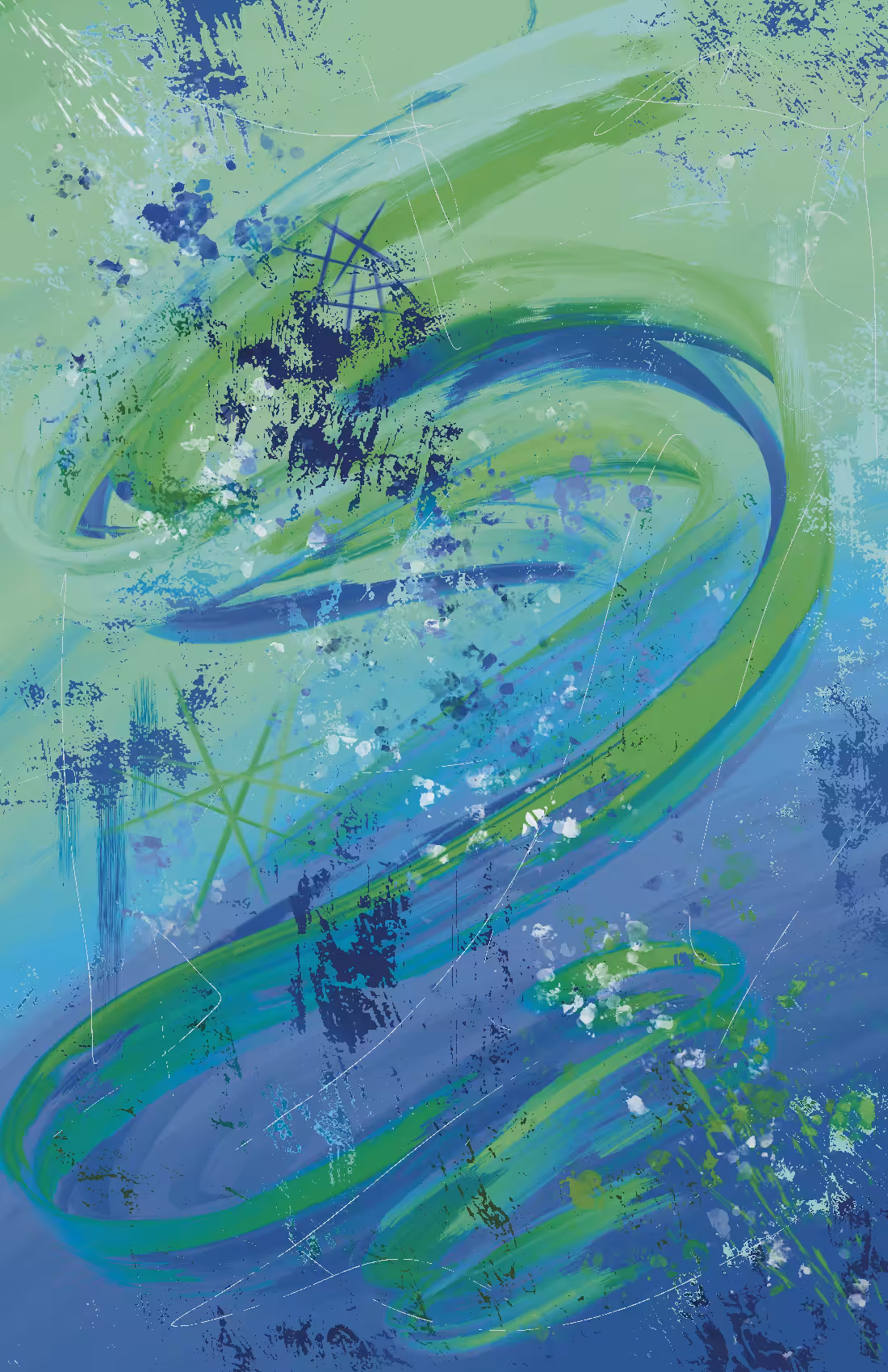 Green & Blue