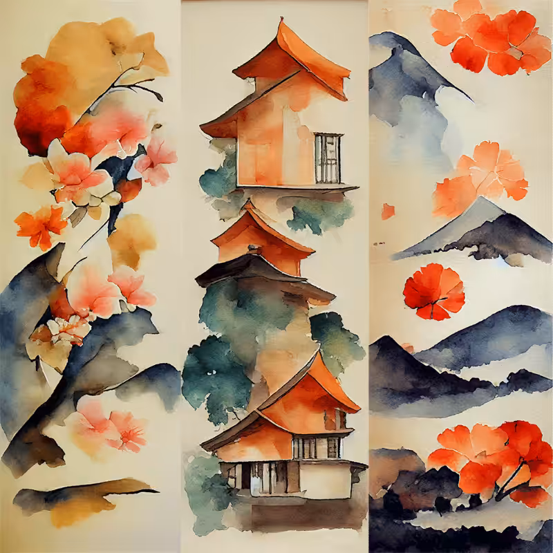 AI Japanese House #9