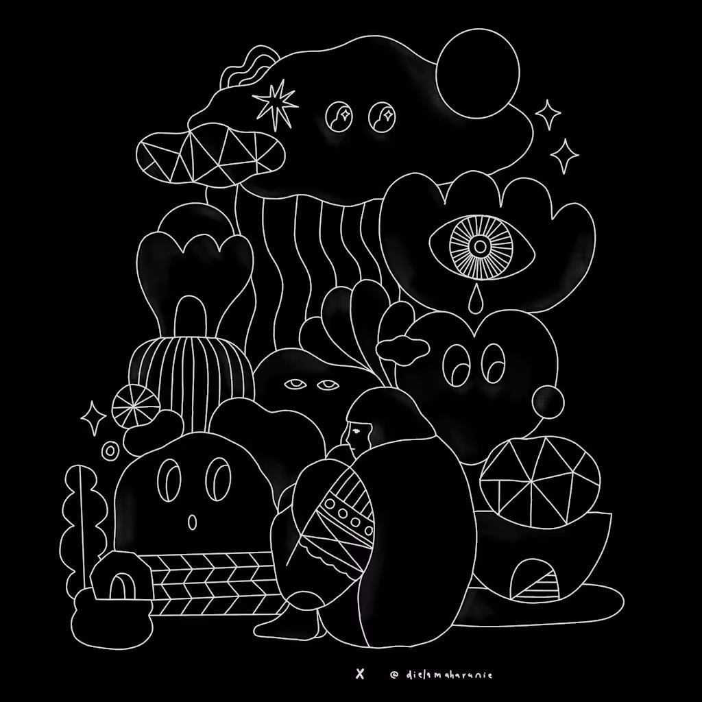 dielas coloring page - @duckingwhimsy x @dielamaharanie