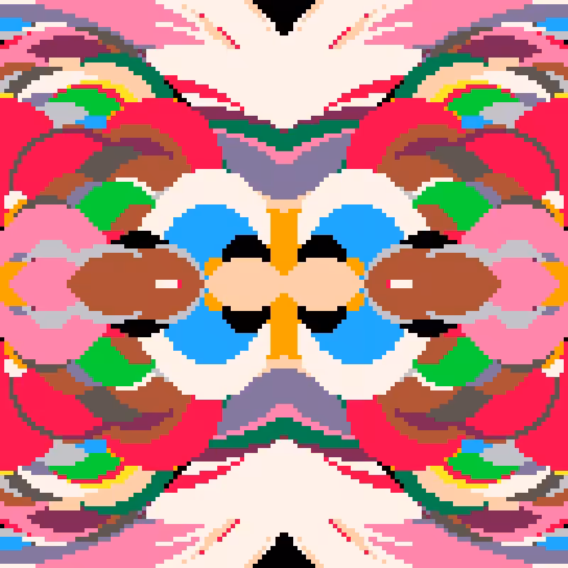 Rapid Psychedelic Inkblot Test Generator #1