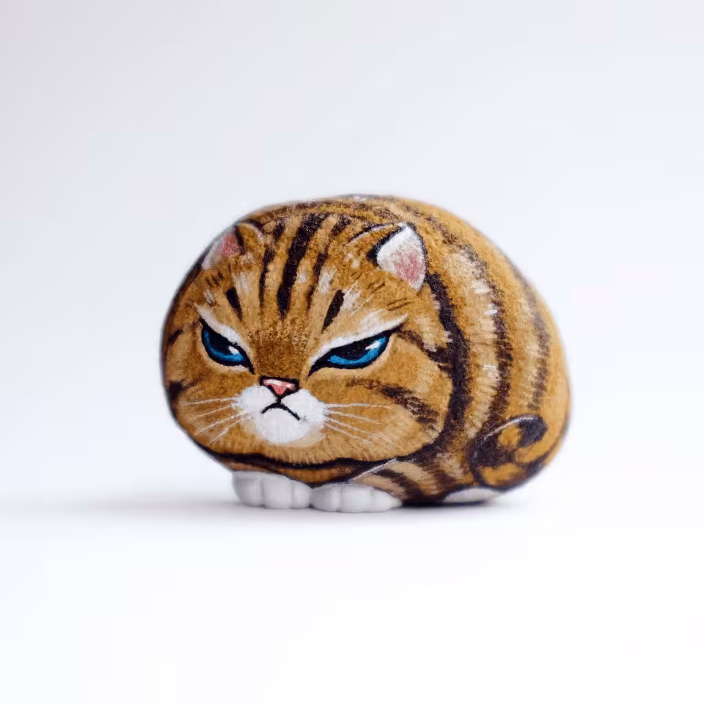 Tiger Cat Stone01