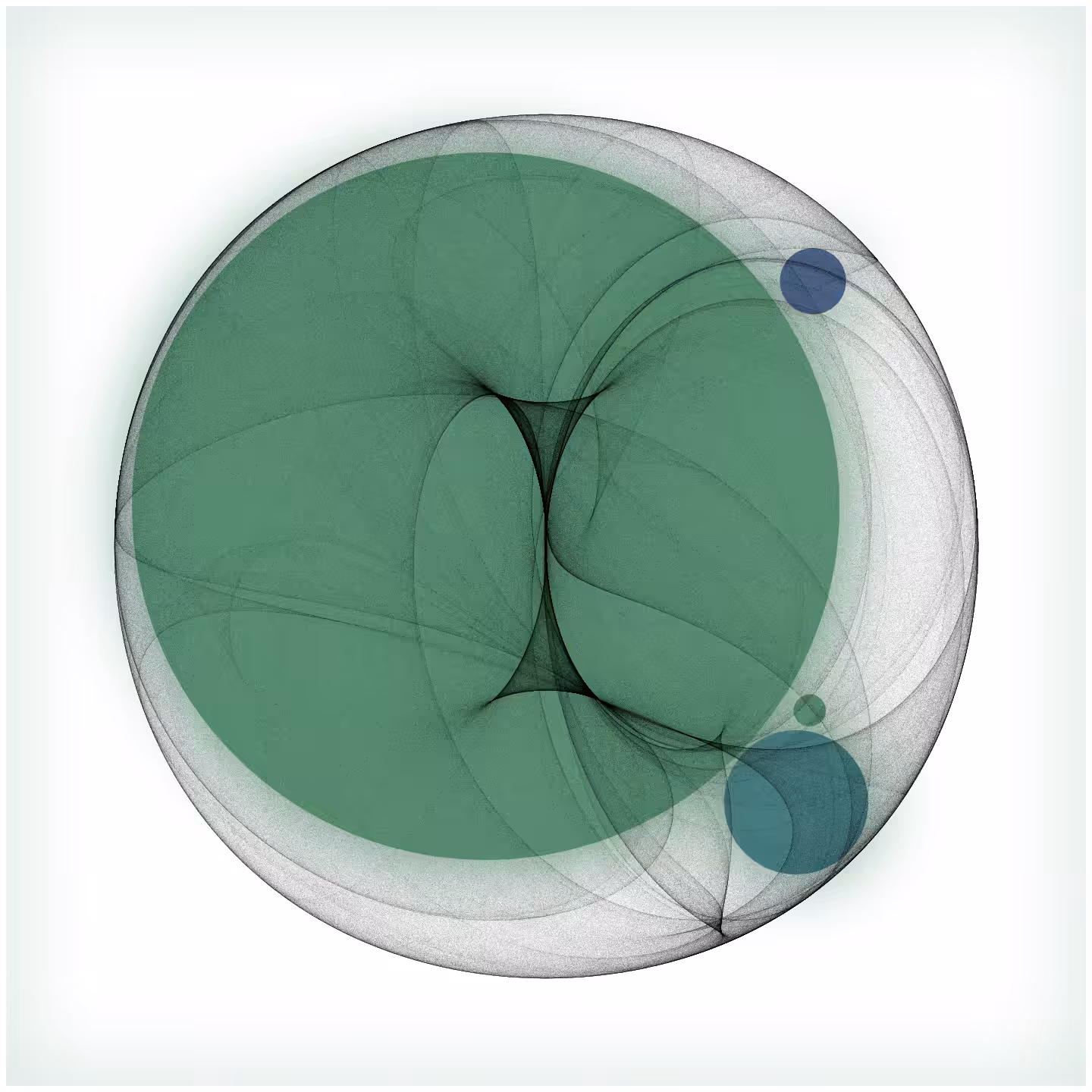 Attractors and Circles #43