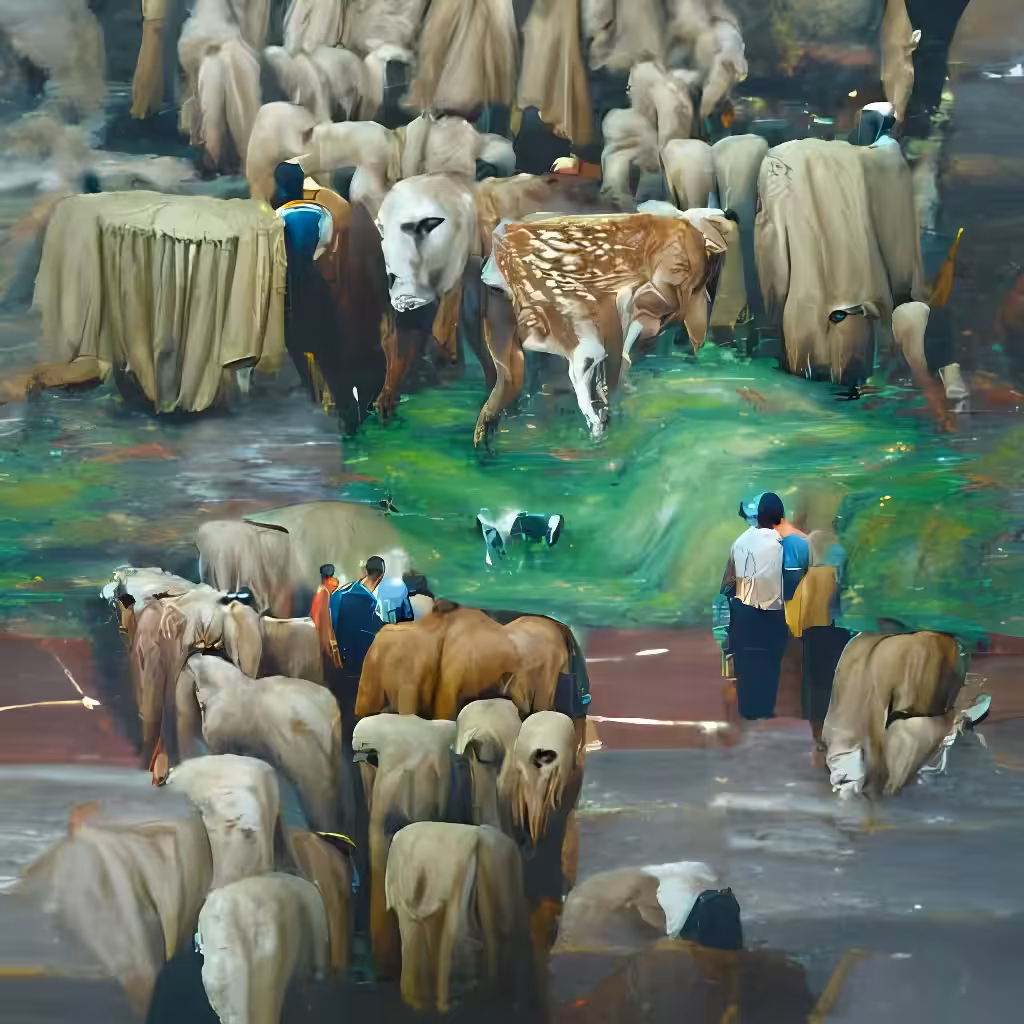 The Garden Of Ai Delights: Scene Not Herd