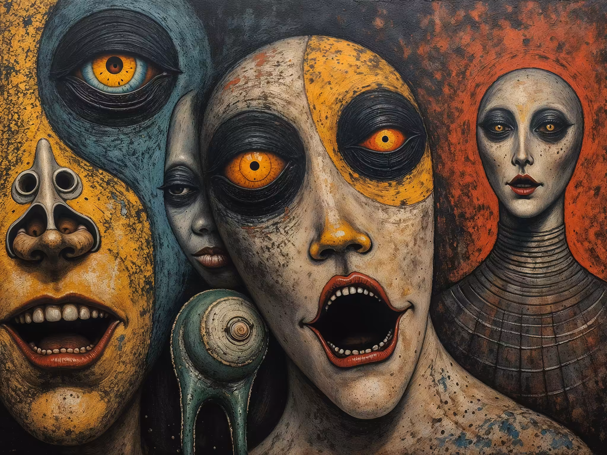 "silent cacophony"