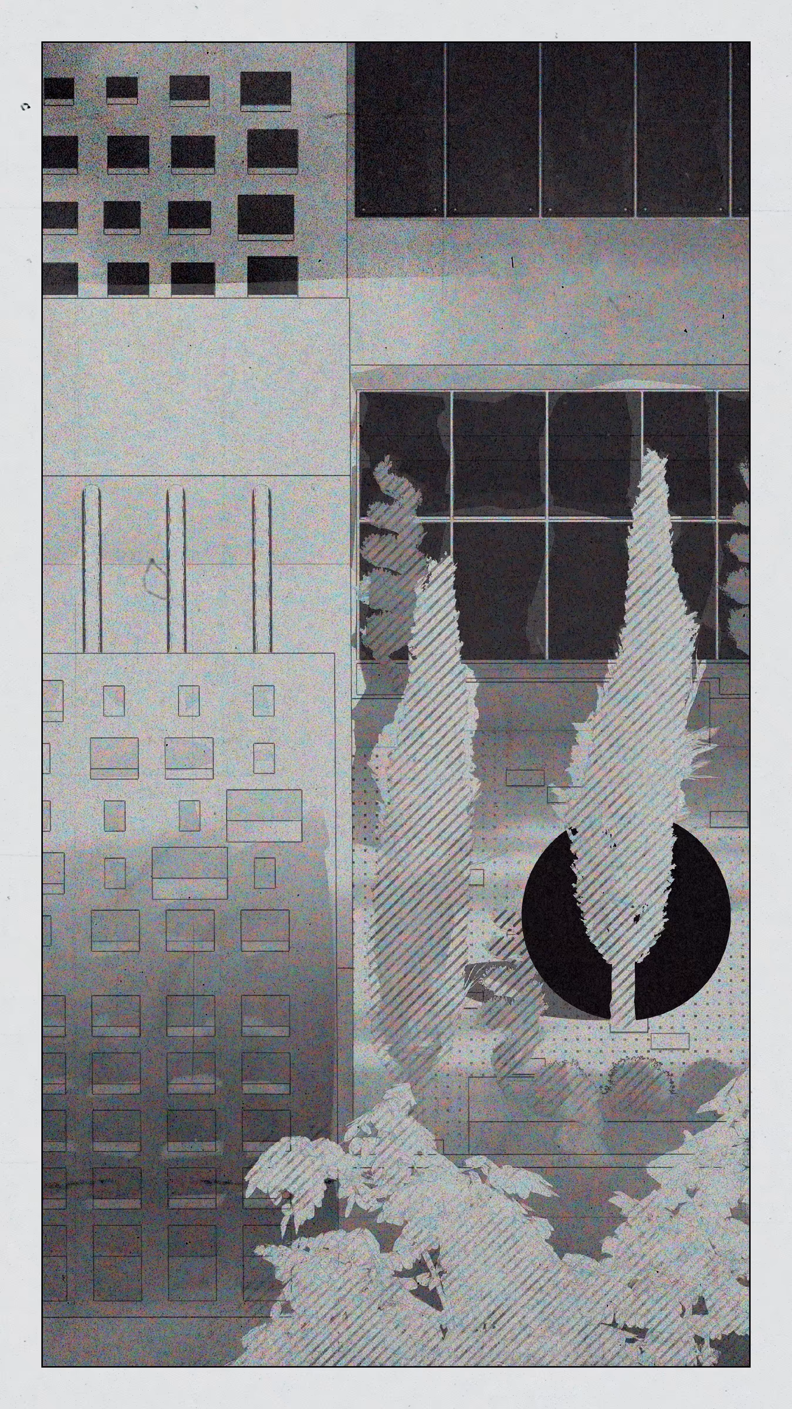 Black Circles, White Walls 96