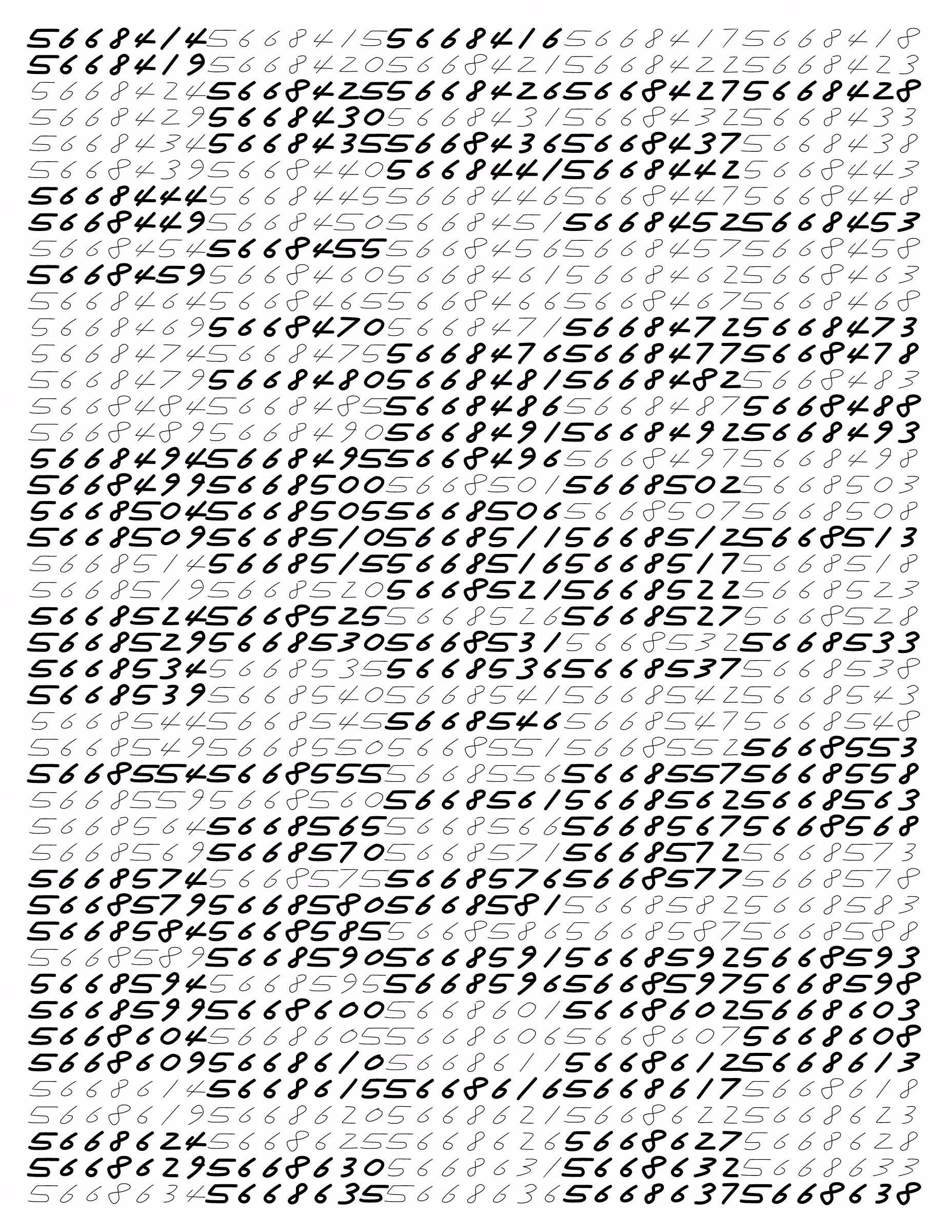 Endless (5,607,250 to Infinity) #188
