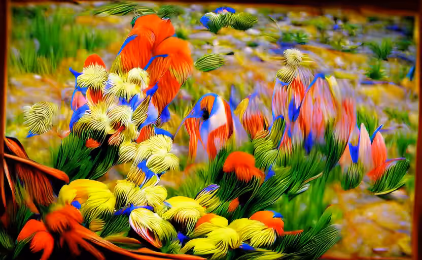 Impressionist Flowers 6