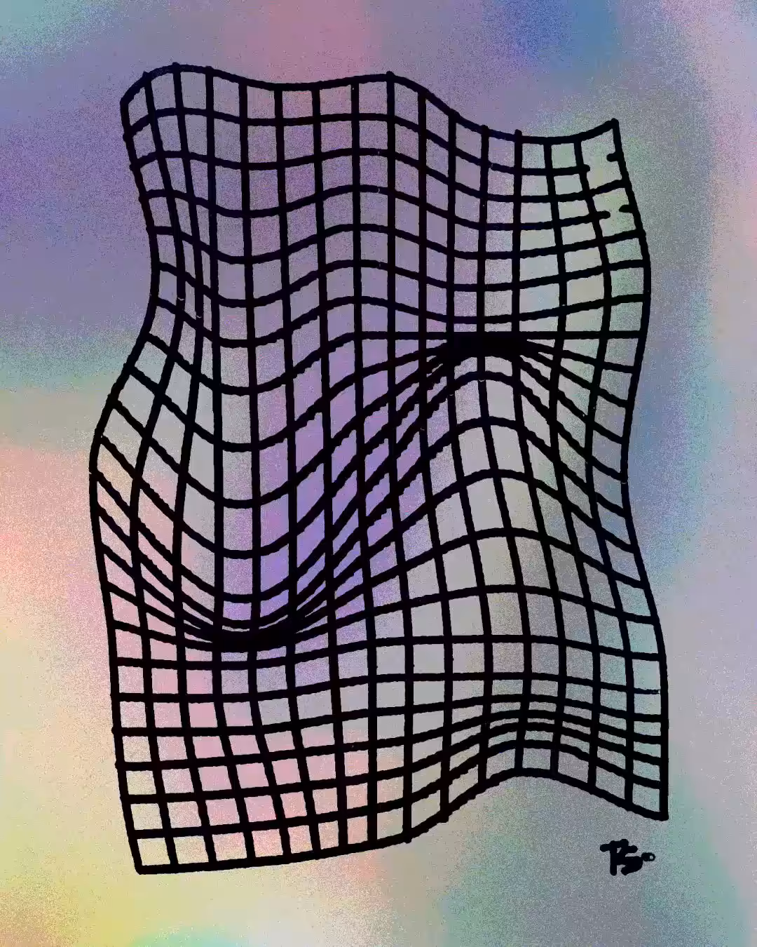 holographic cloth #3