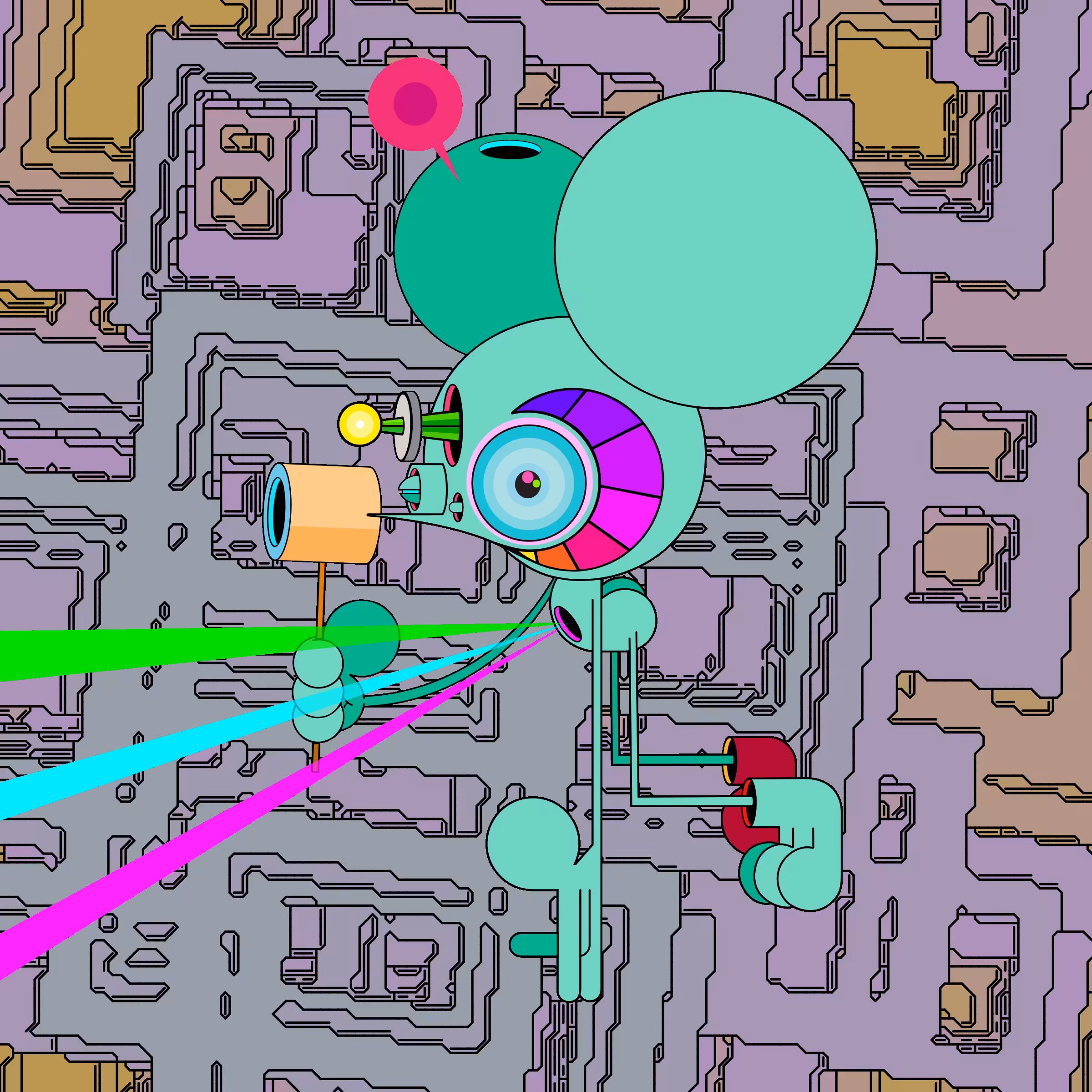 Neogen Space Monkeys #3097